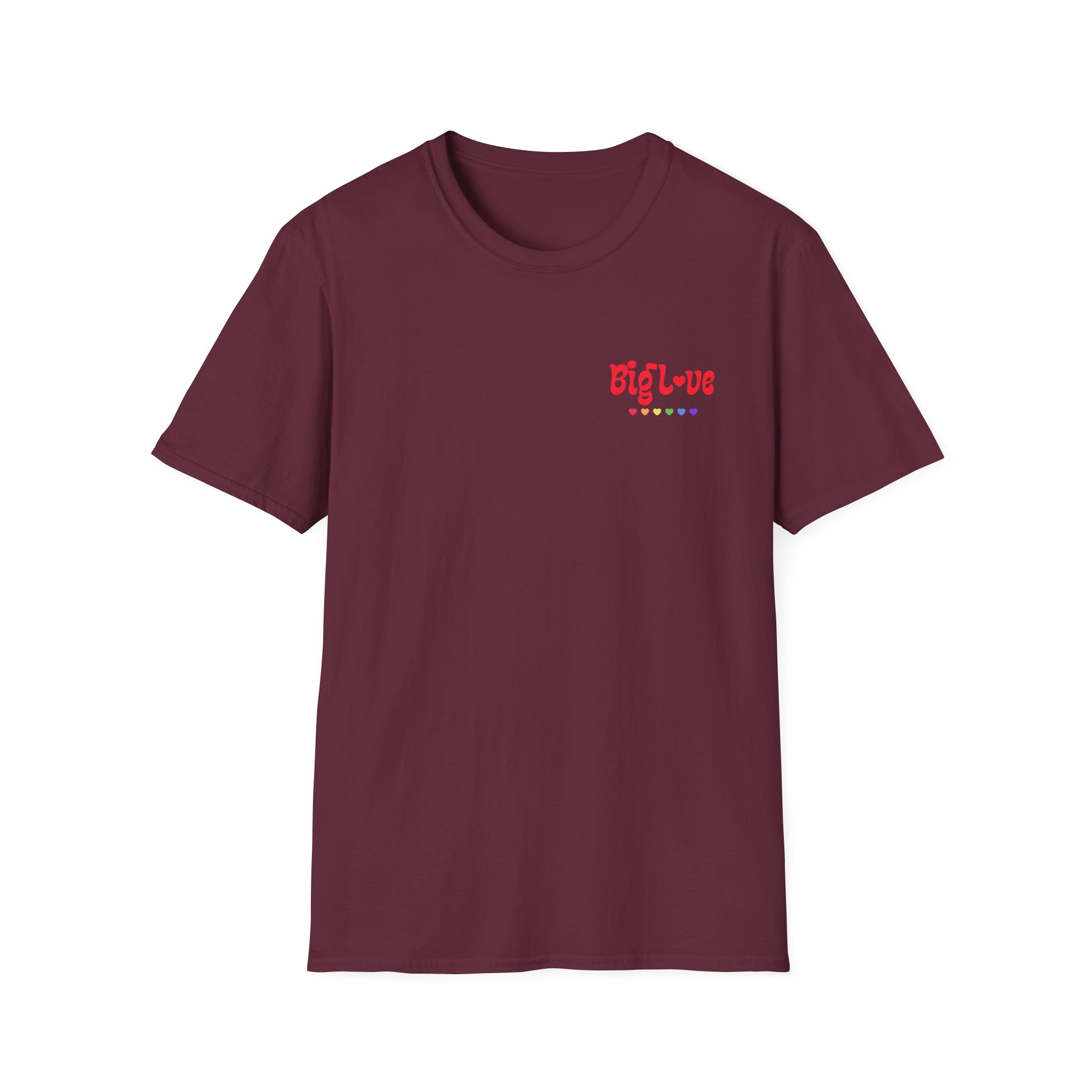 Erin Caldwell Pride BIG LOVE Unisex Softstyle T-Shirt