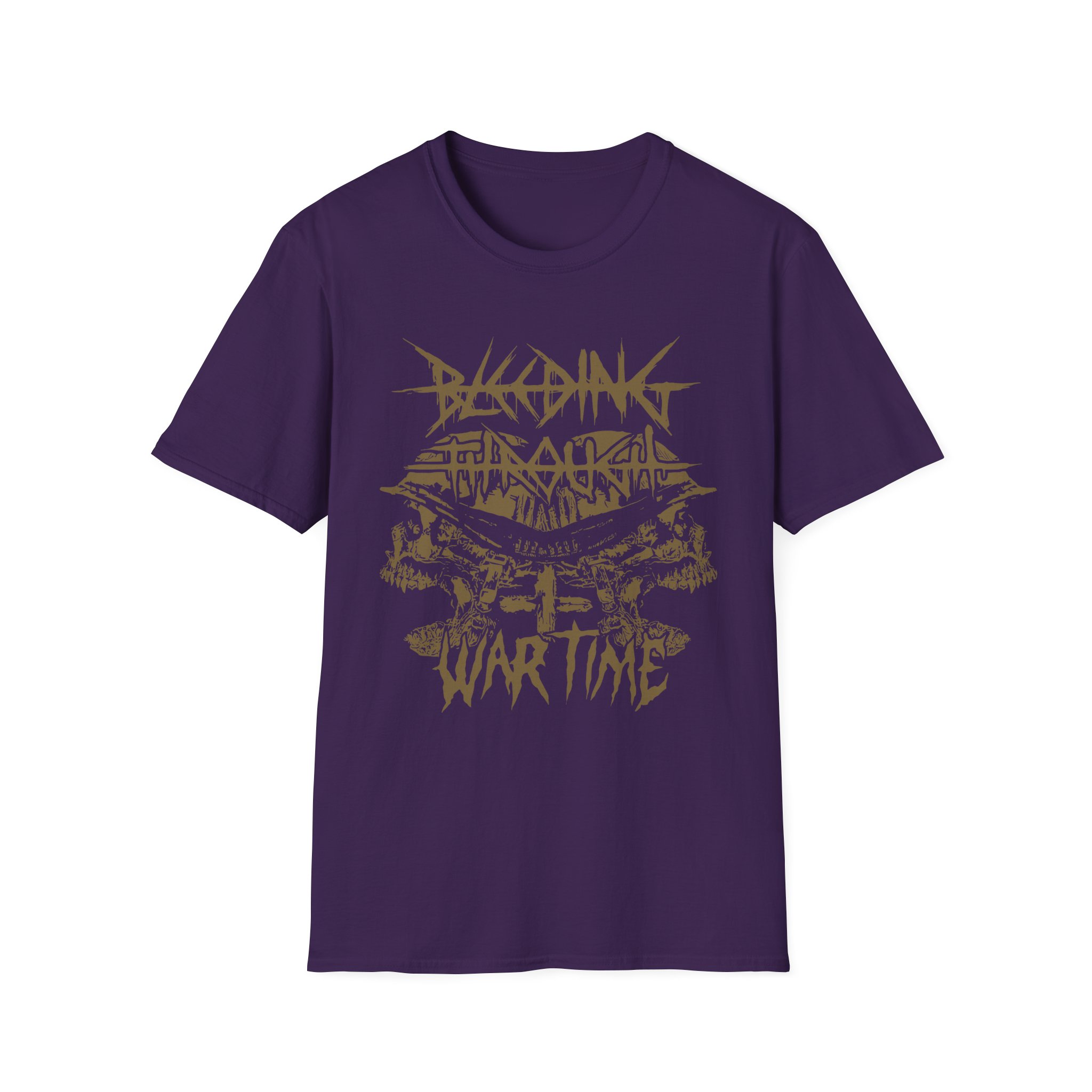 Bleeding Through War Time Unisex Softstyle T-Shirt