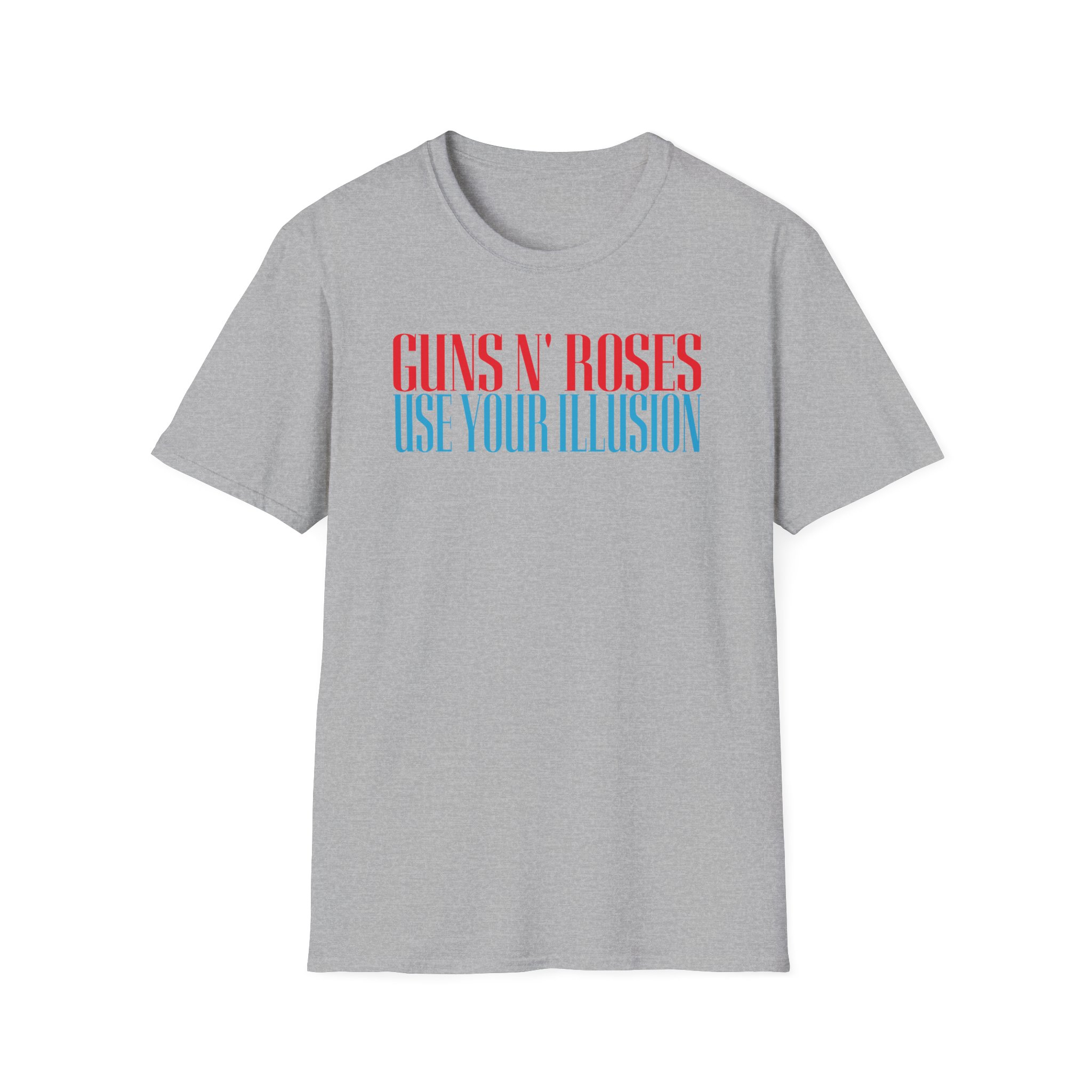 Guns N Roses Use Your Illusion Unisex Softstyle T-Shirt