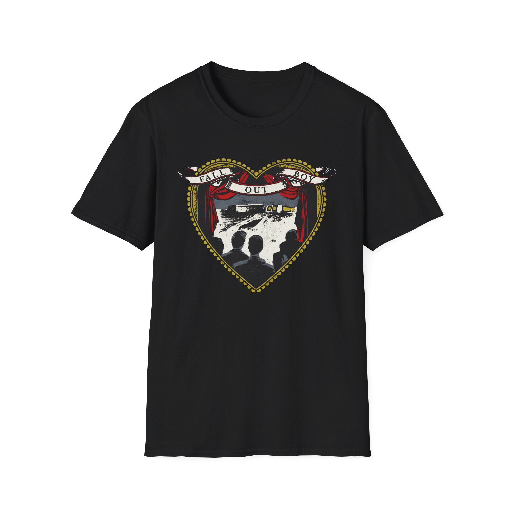 Fall Out Boy Album Cover Heart Unisex Softstyle T-Shirt