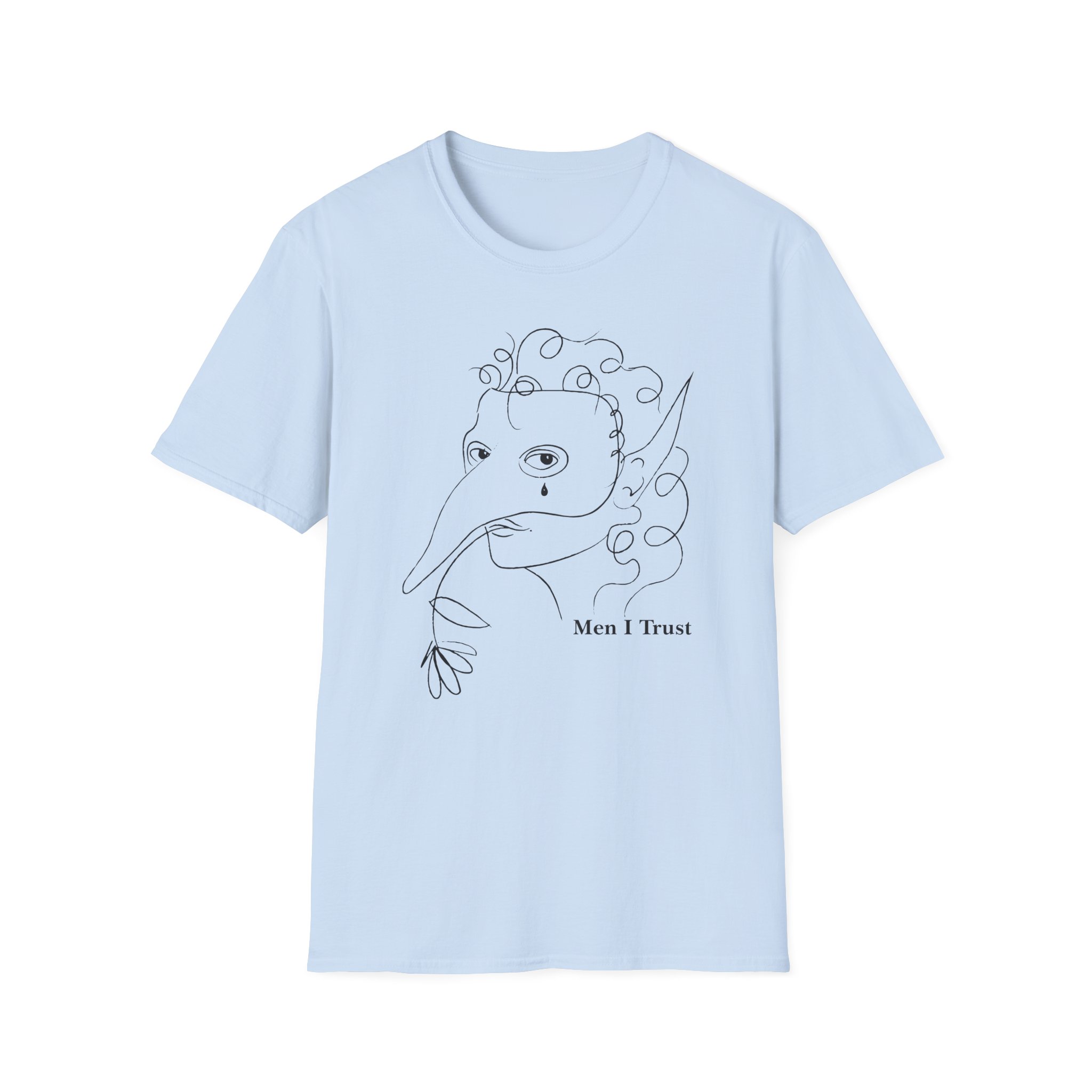 Men I Trust Mask Unisex Softstyle T-Shirt