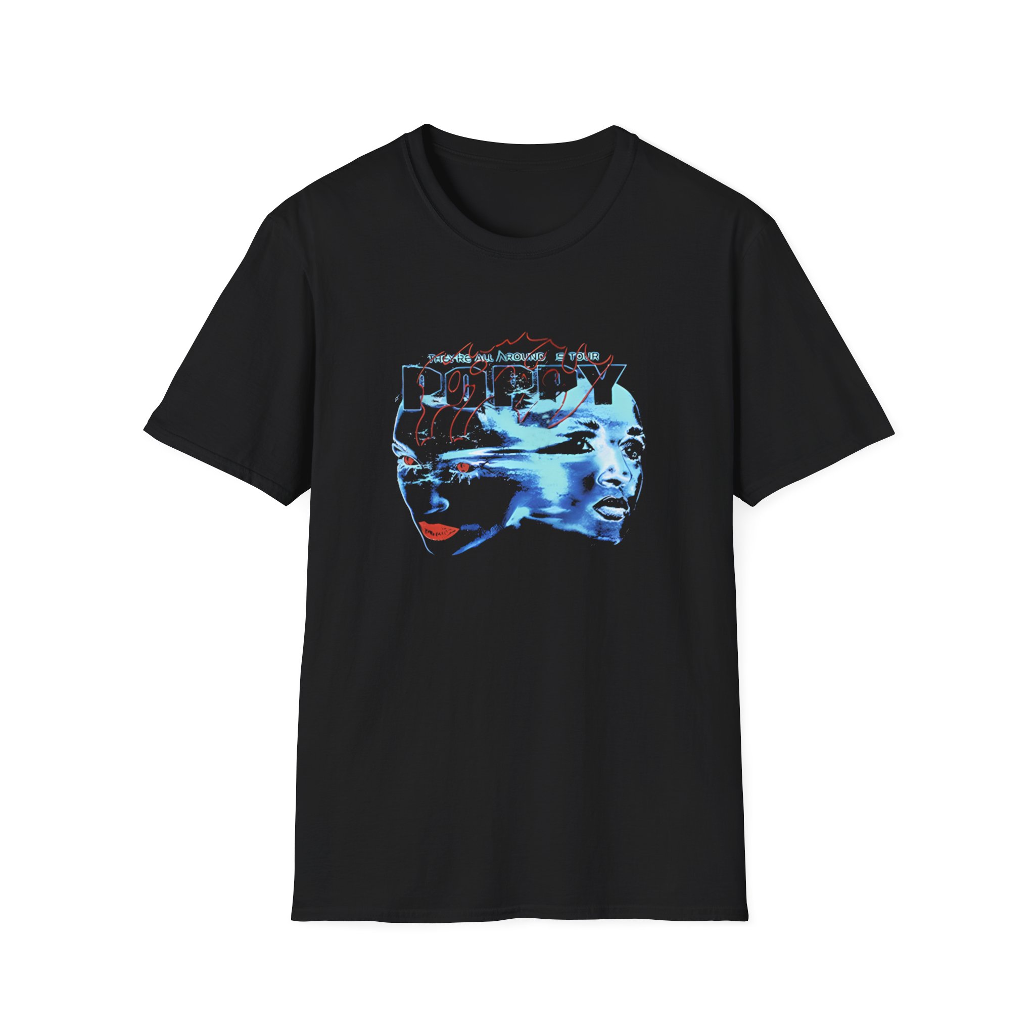 Poppy They Are All Around Us Tour Unisex Softstyle T-Shirt