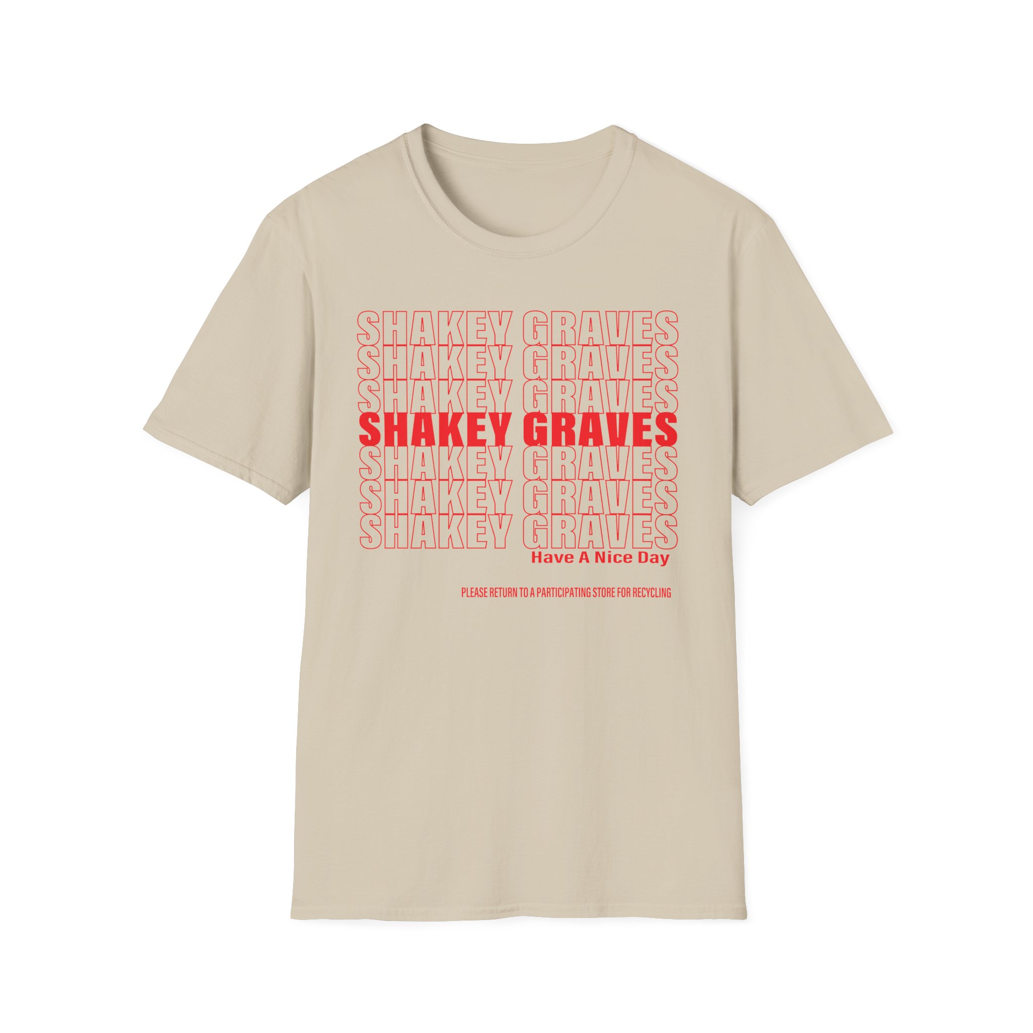 Shakey Graves Thank You Unisex Softstyle T-Shirt