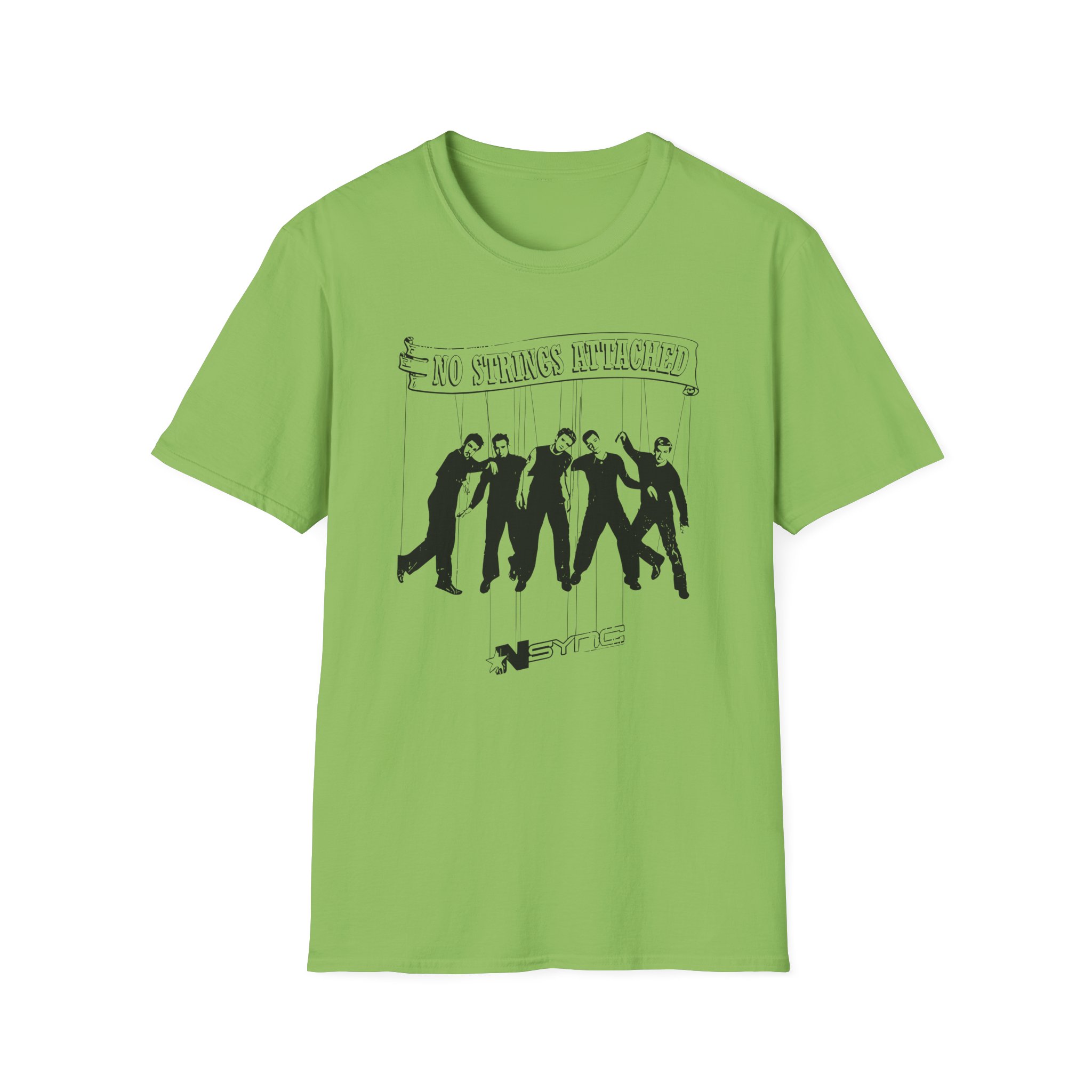 Nsync No Strings Attached Marionette Unisex Softstyle T-Shirt