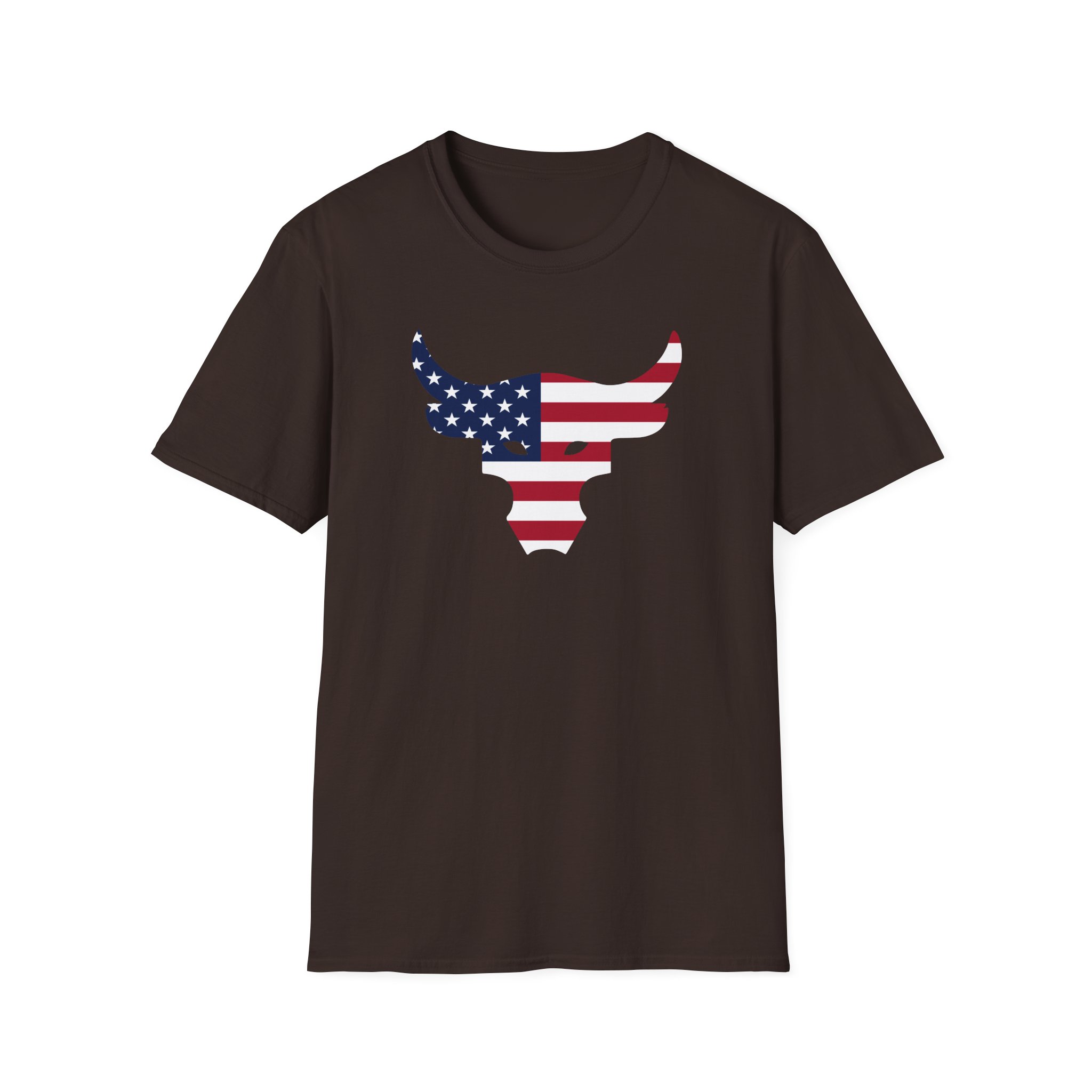 Dwayne Johnson Project Rock Freedom Bull Unisex Softstyle T-Shirt