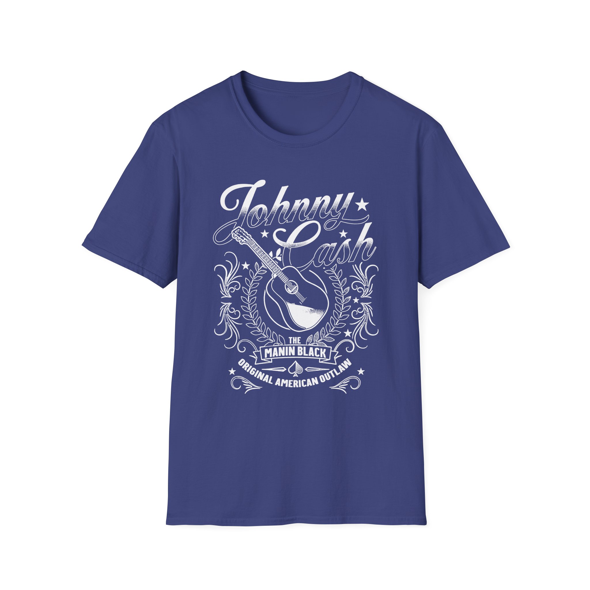 Johnny Cash Man in Black Guitar unisex t-shirt