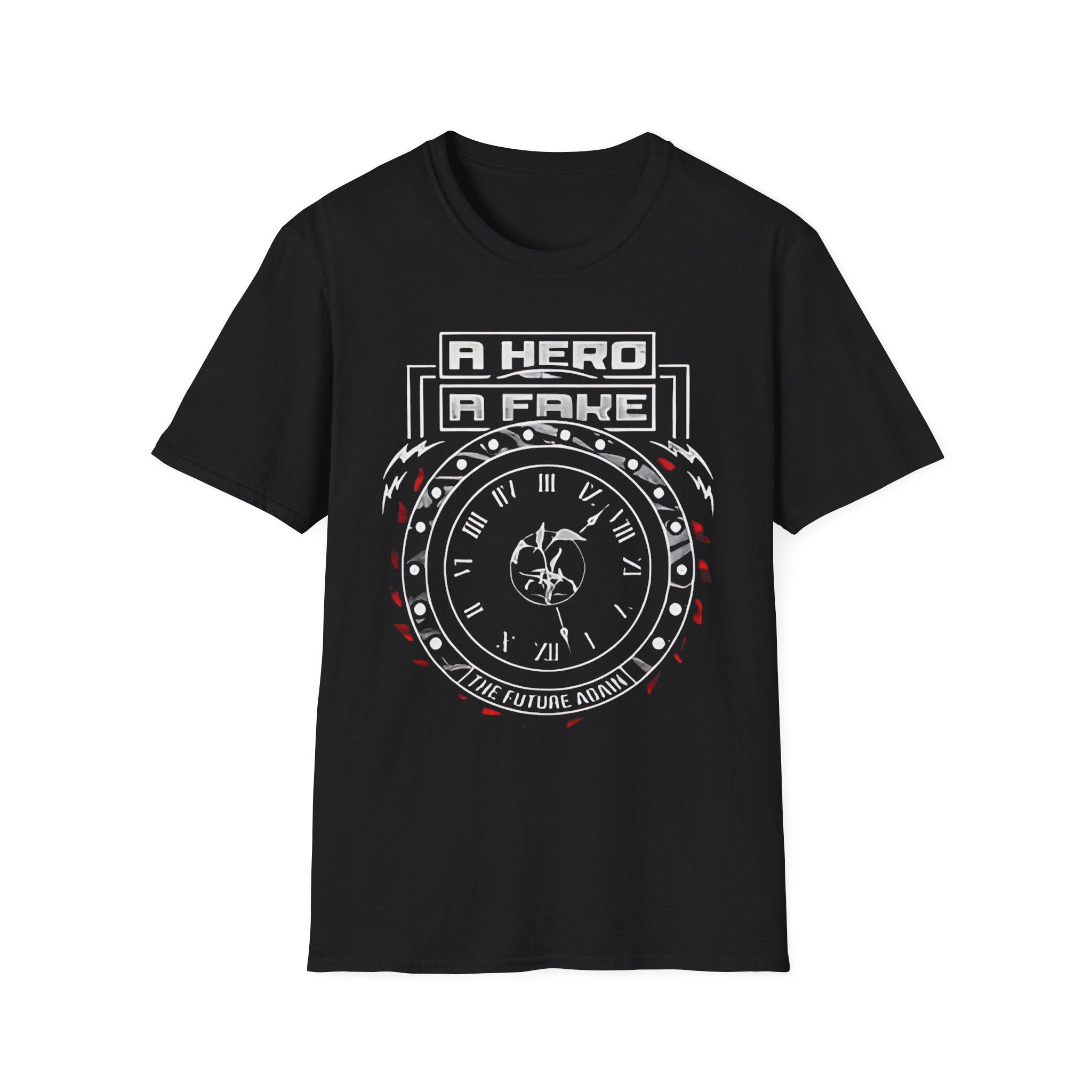 A Hero a Fake Unisex Softstyle T-Shirt