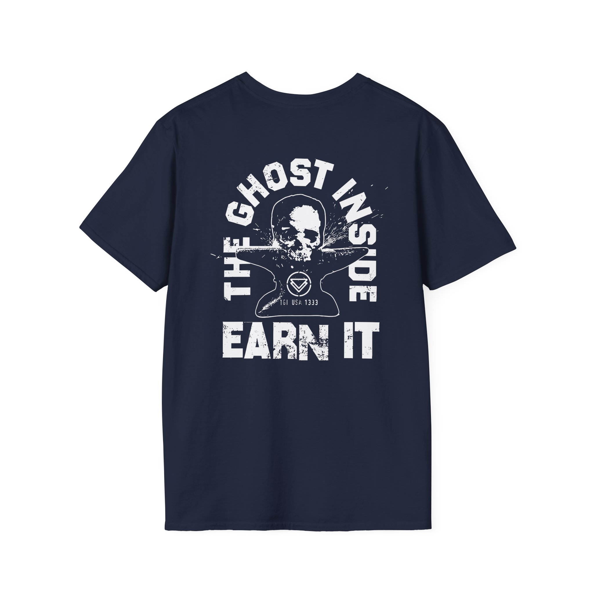The Ghost Inside Anvil Skull Unisex Softstyle T-Shirt