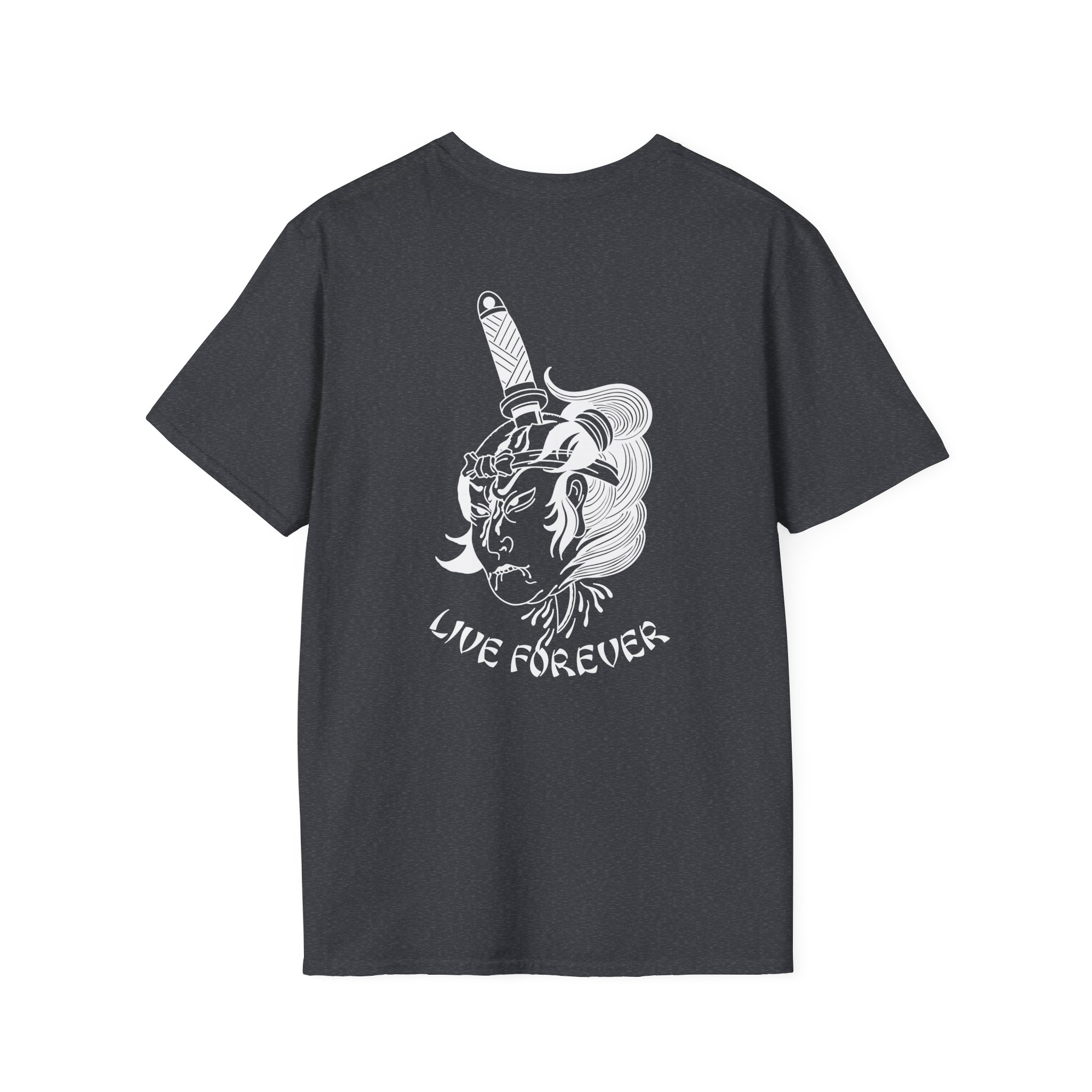 Born From Pain Live Forever Unisex Softstyle T-Shirt
