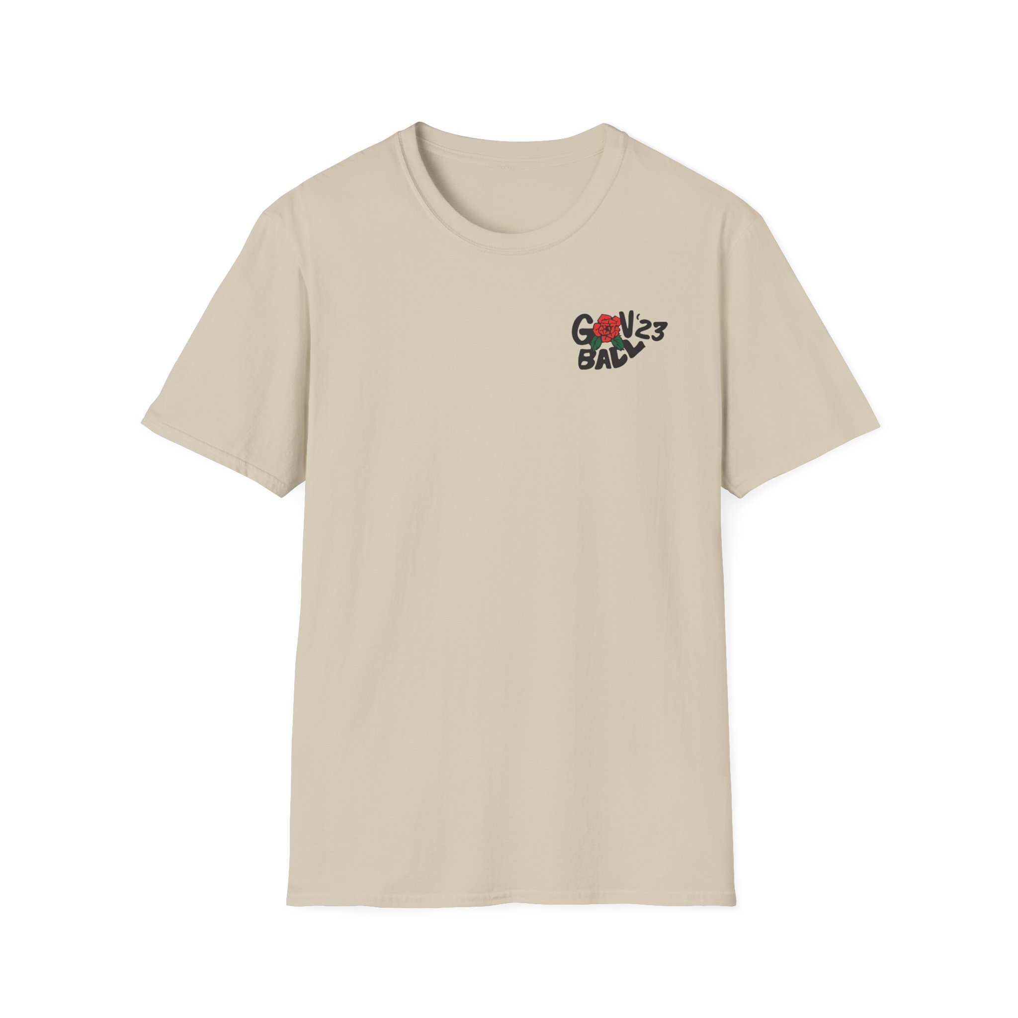 Gov Ball Flower Unisex Softstyle T-Shirt