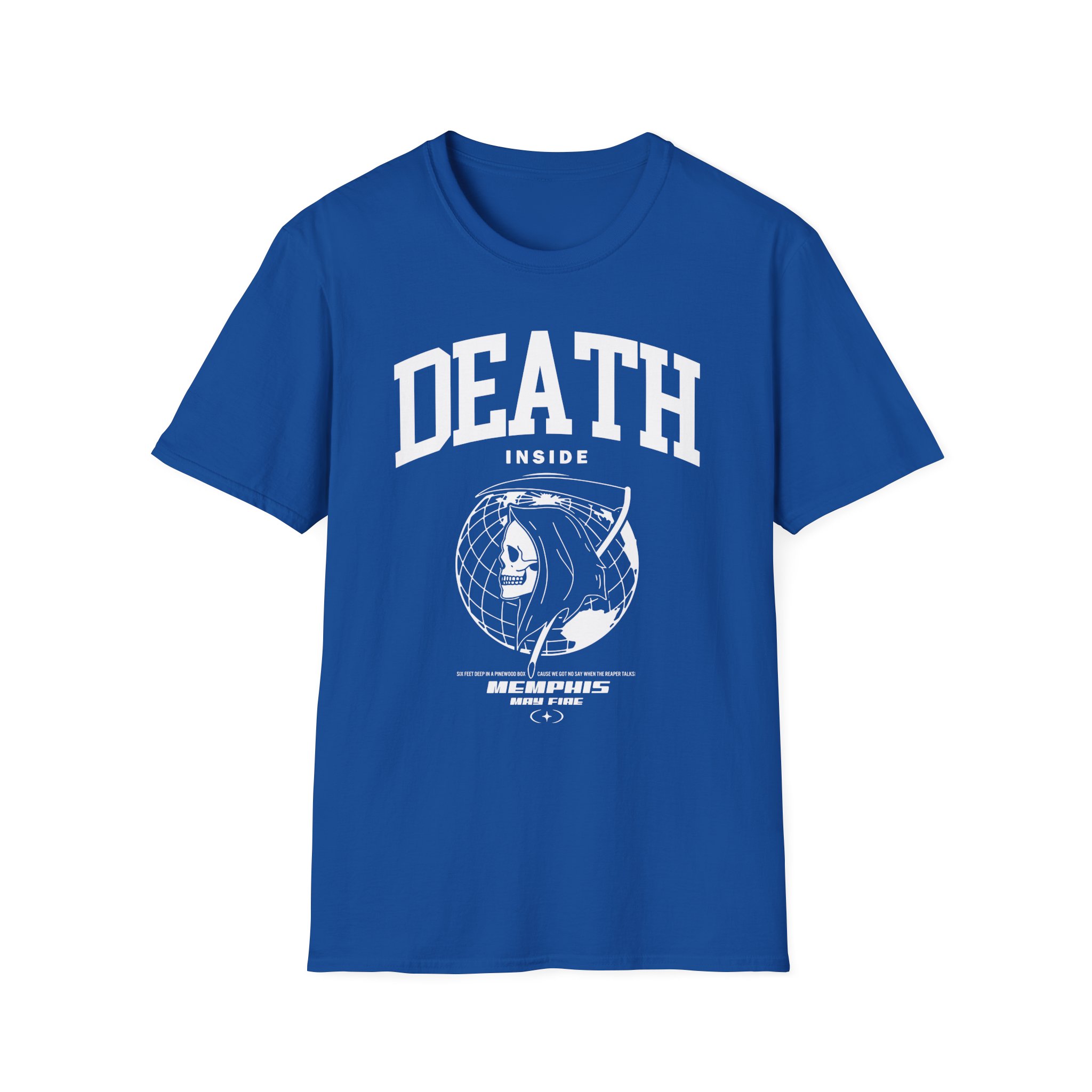 Memphis May Fire Death Inside Spider Unisex Softstyle T-Shirt