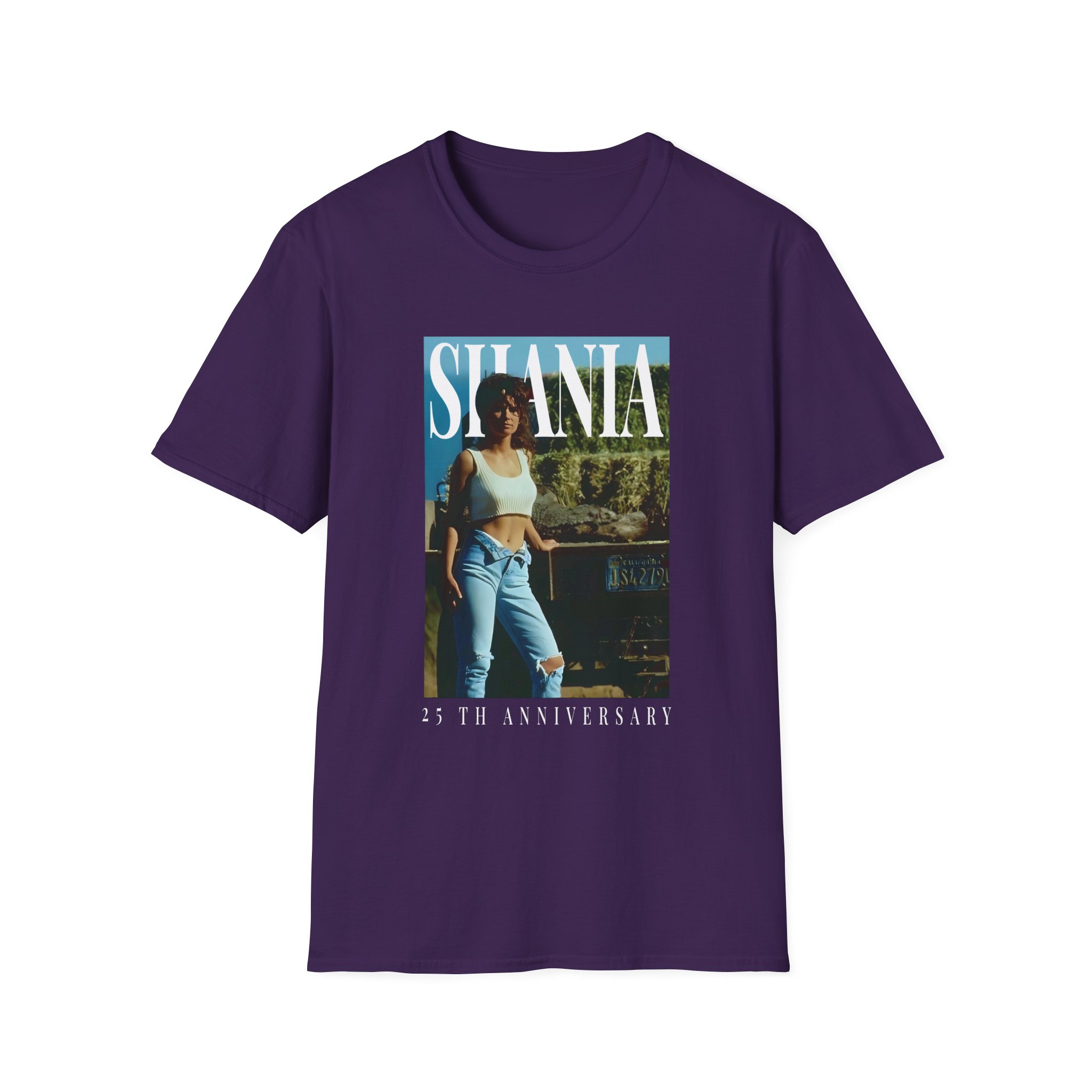 ST Shania Anniversary Photo Unisex Softstyle T-Shirt