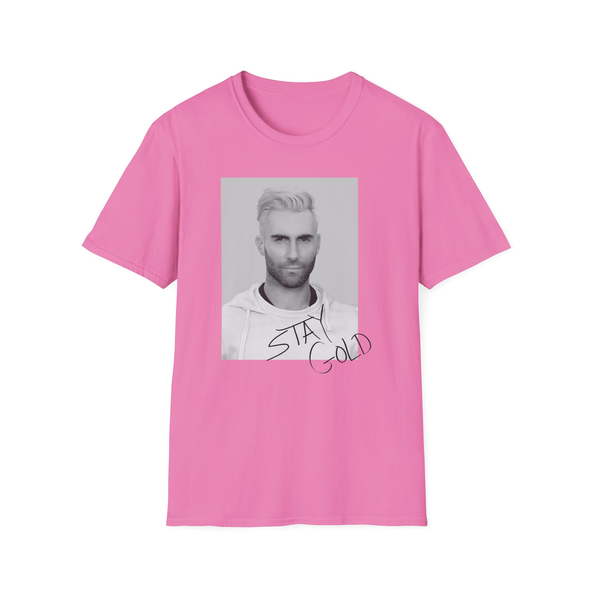 Adam Levine Stay Gold unisex softstyle t-shirt
