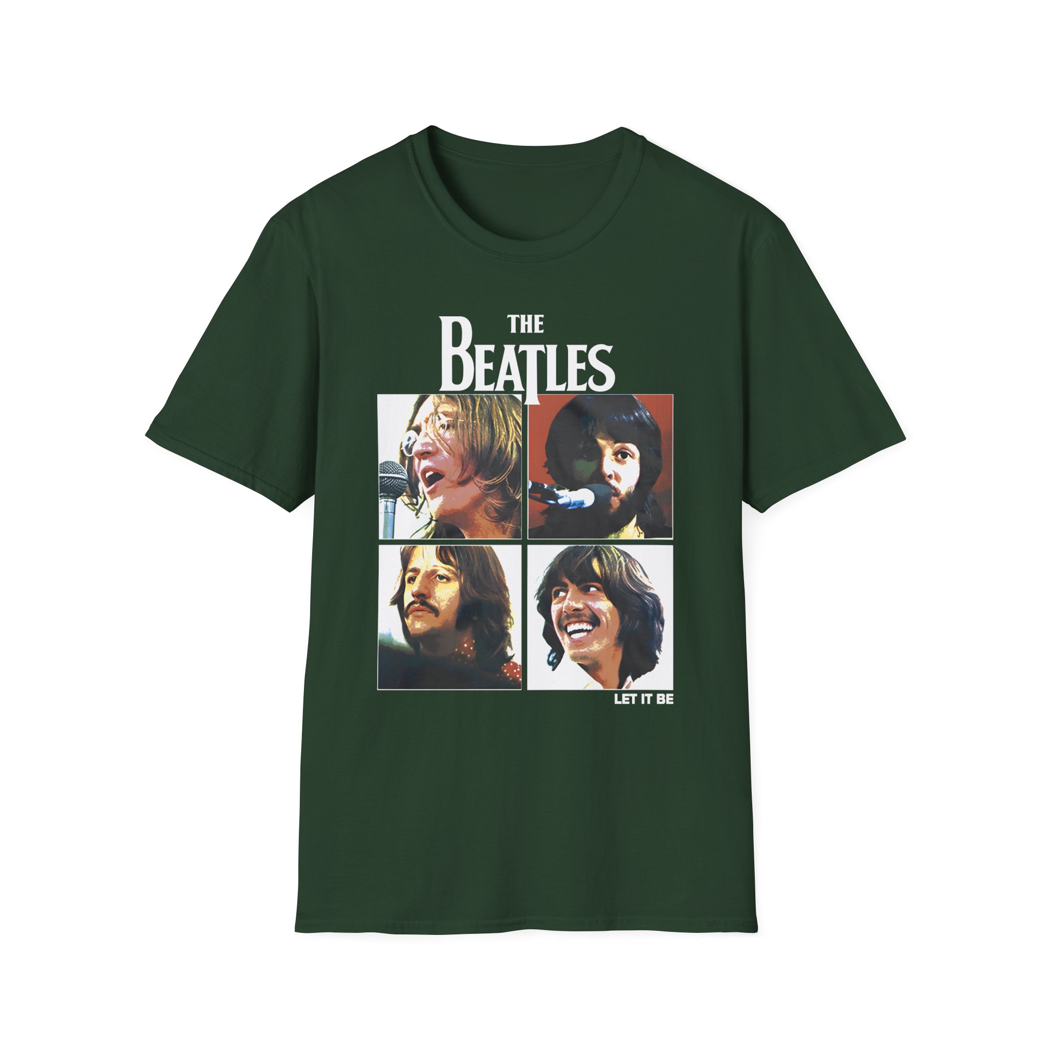 The Beatles Let It Be Unisex Softstyle T-Shirt