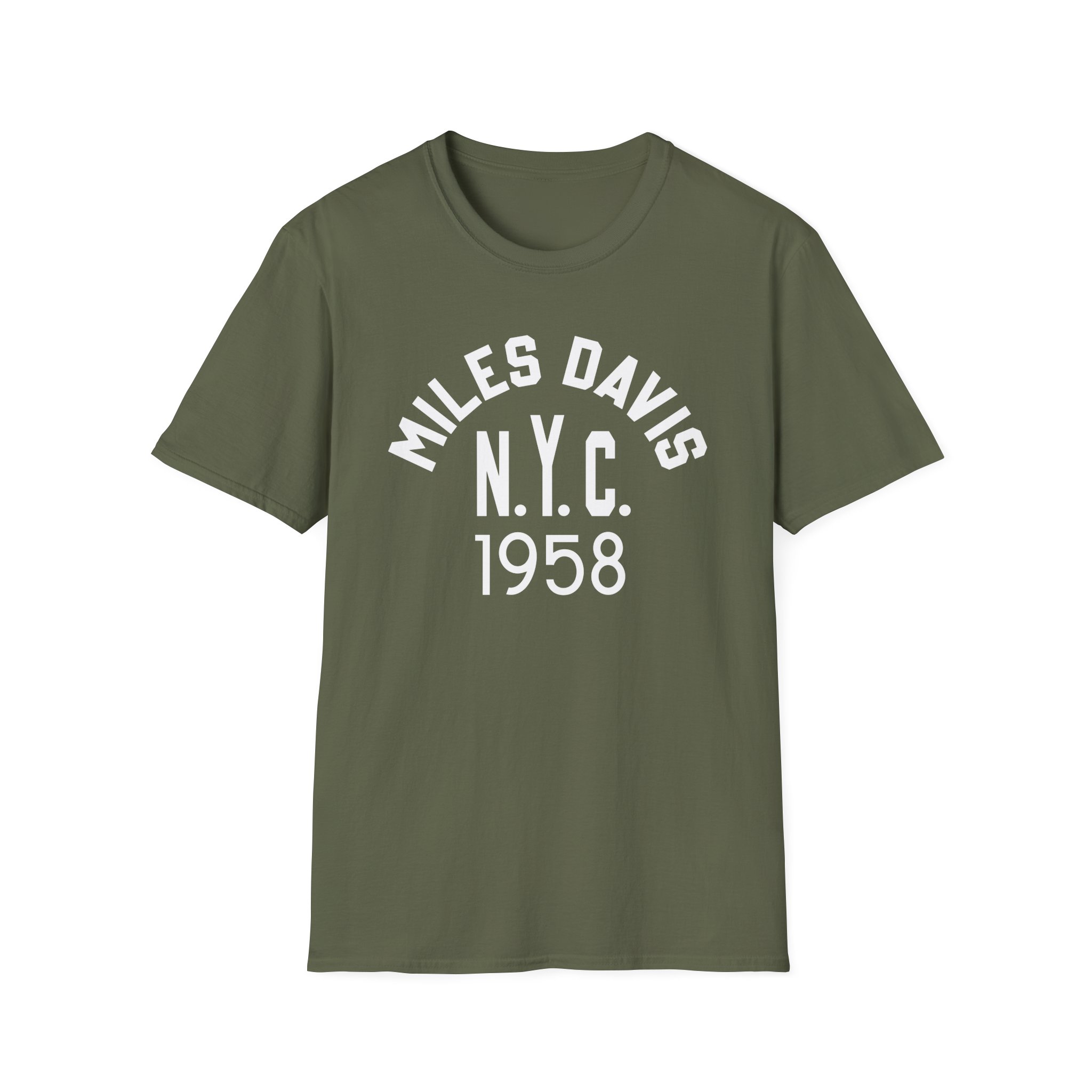 Miles Davis 1958 Unisex Softstyle T-Shirt
