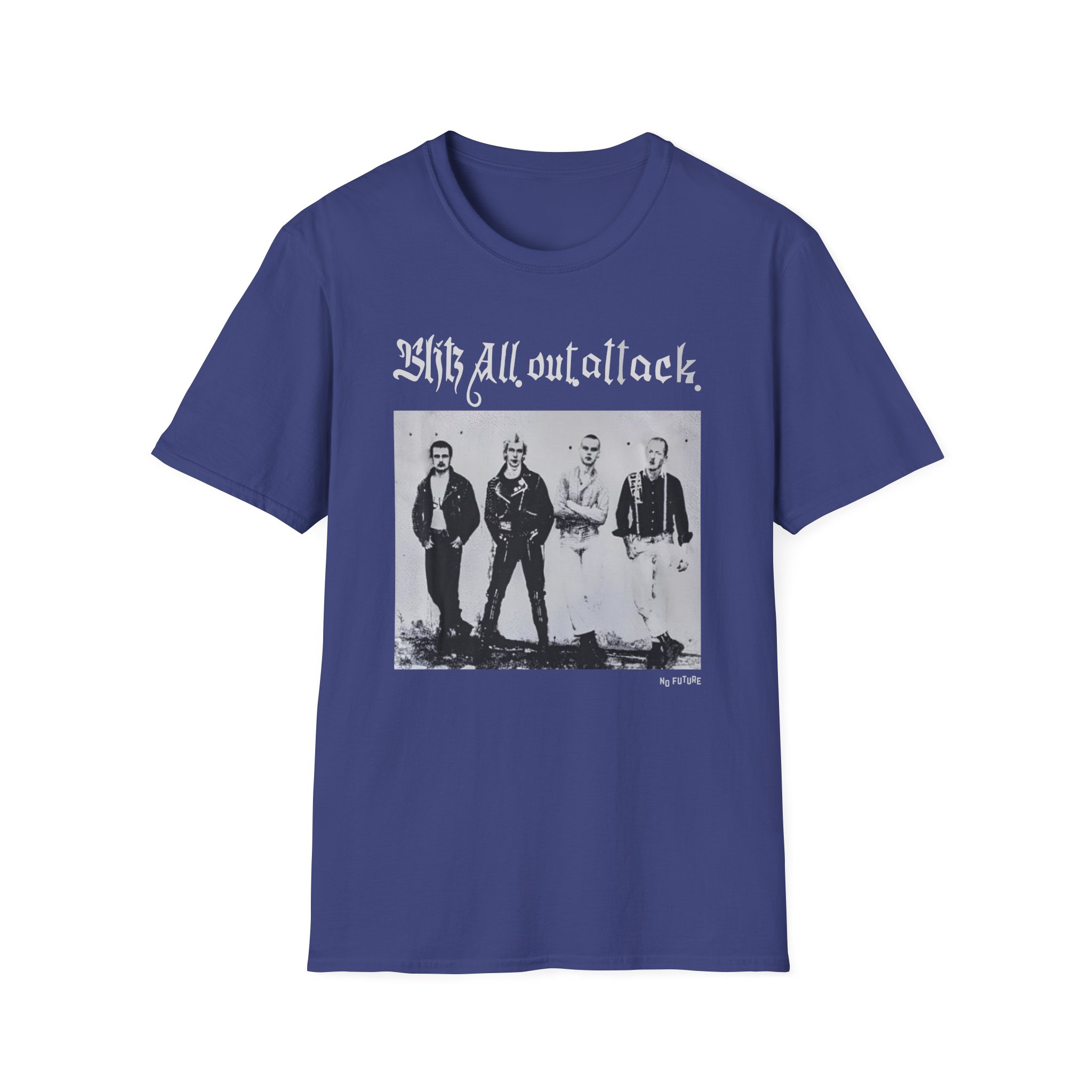 Blitz Voice Of A Generation Unisex Softstyle T-Shirt