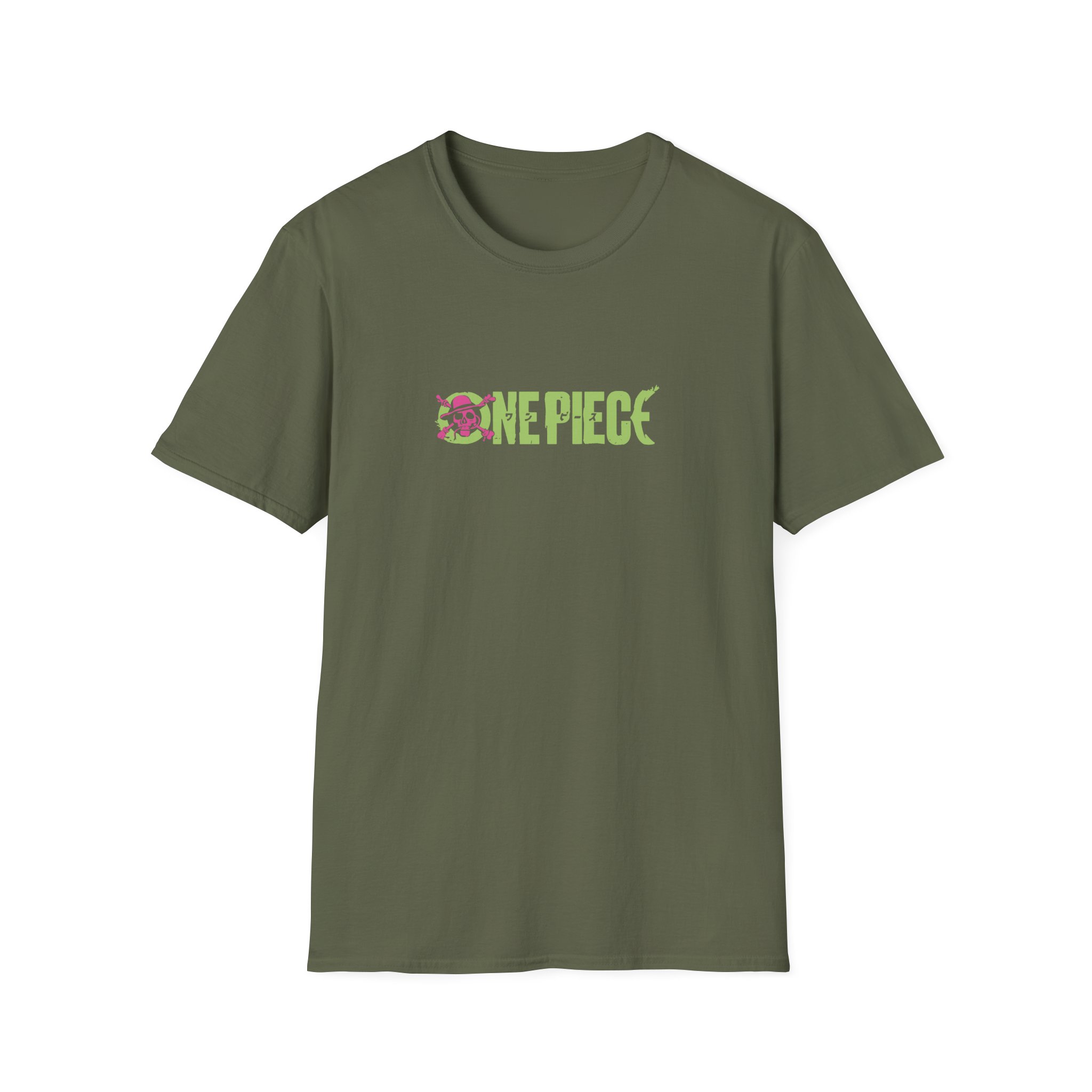 One Piece Main Logo Unisex Softstyle T-Shirt