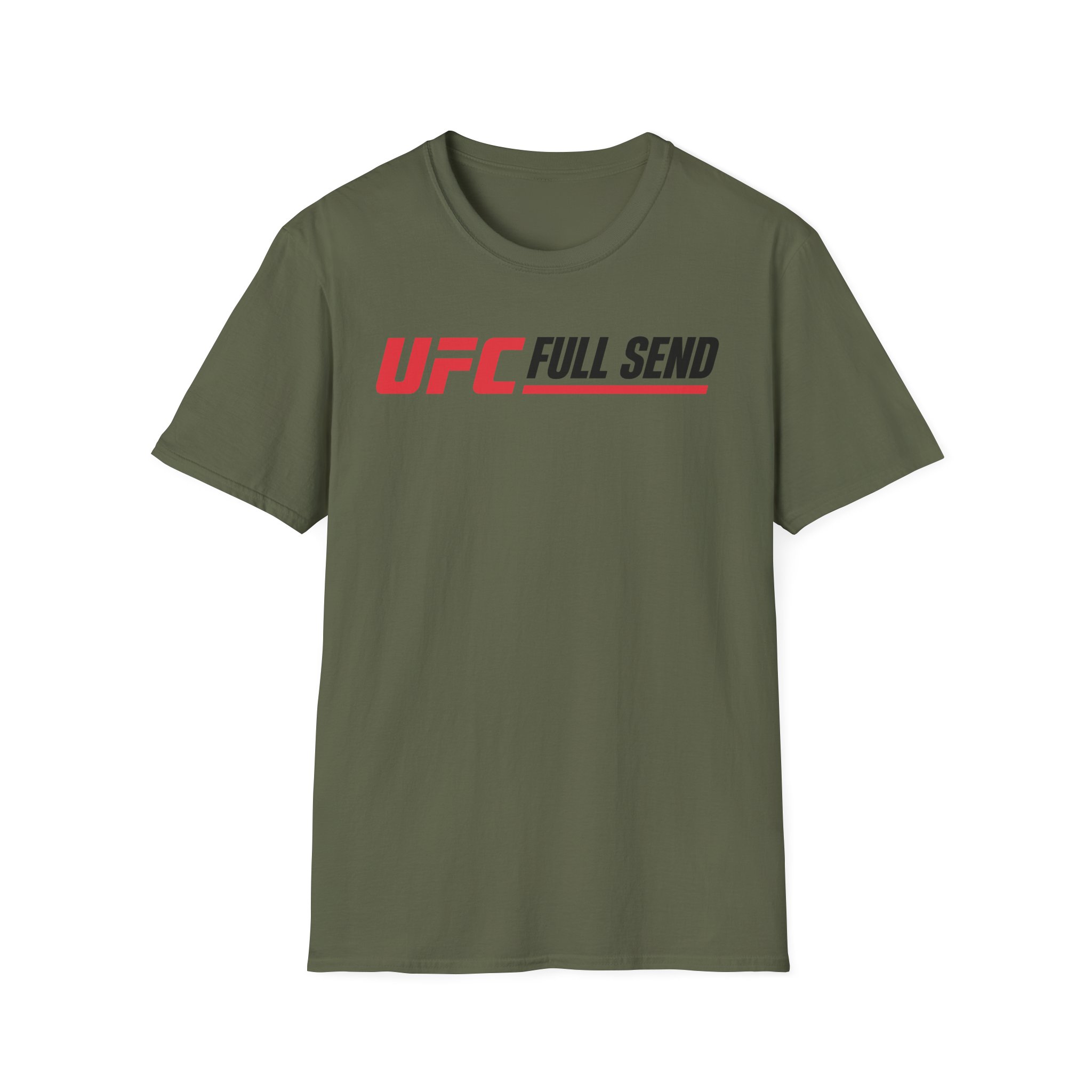 Full Send FS x UFC Logo Unisex Softstyle T-Shirt