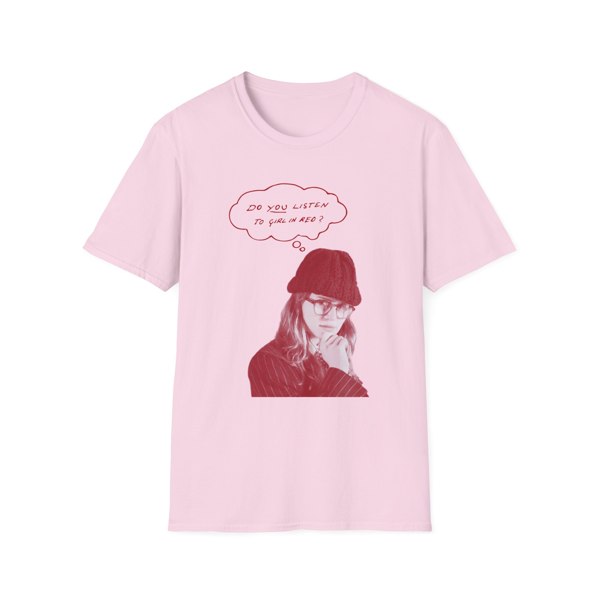 Girl in Red Do You Listen? Unisex Softstyle T-Shirt