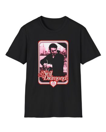 Neil Diamond Photo Unisex Softstyle T-Shirt