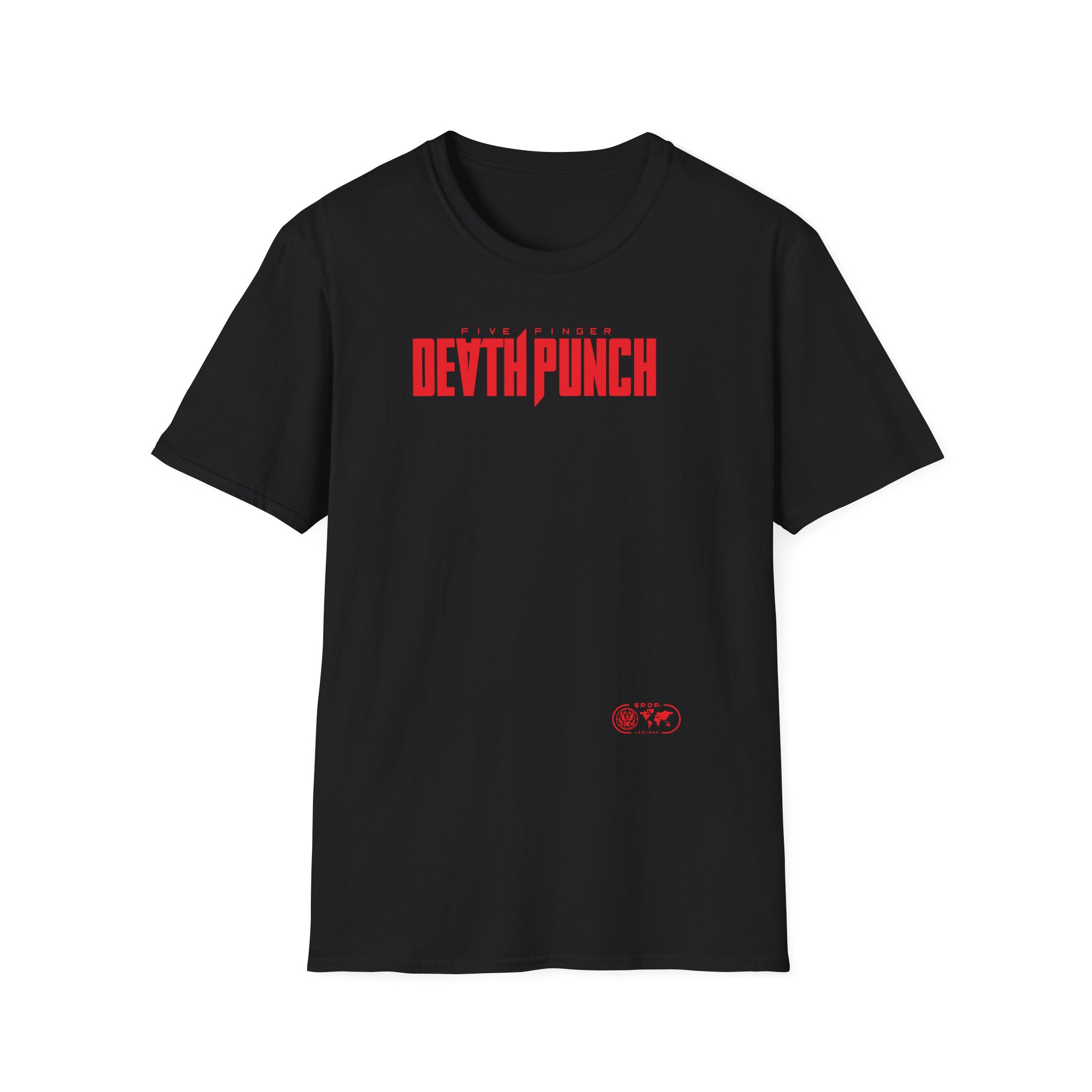 Five Finger Death Punch Aft3rlife Itin Black Unisex Softstyle T-Shirt