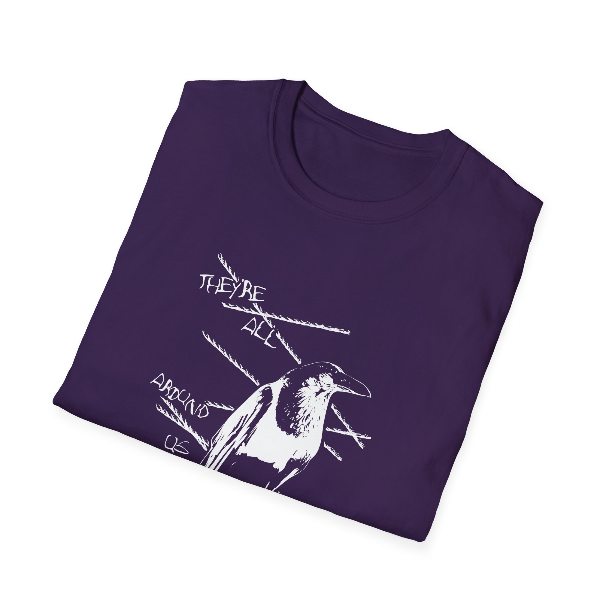 Poppy They're All Around Us Unisex Softstyle T-Shirt