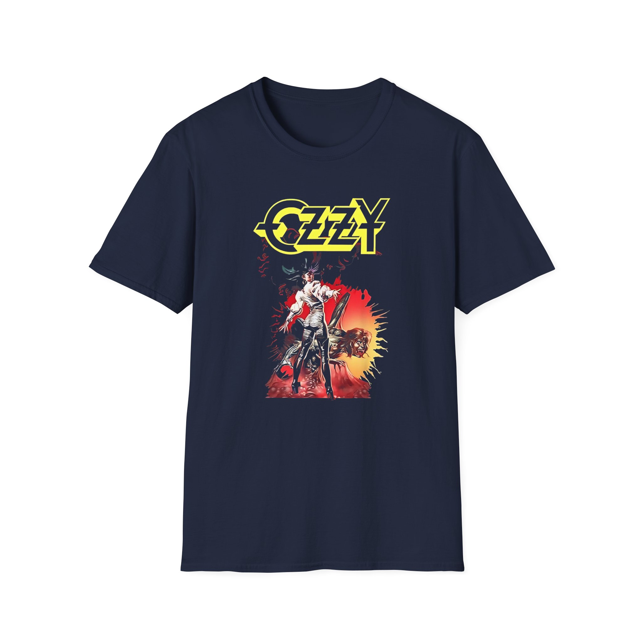Ozzy Osbourne Ultimate Sunburst Vintage Unisex Softstyle T-Shirt
