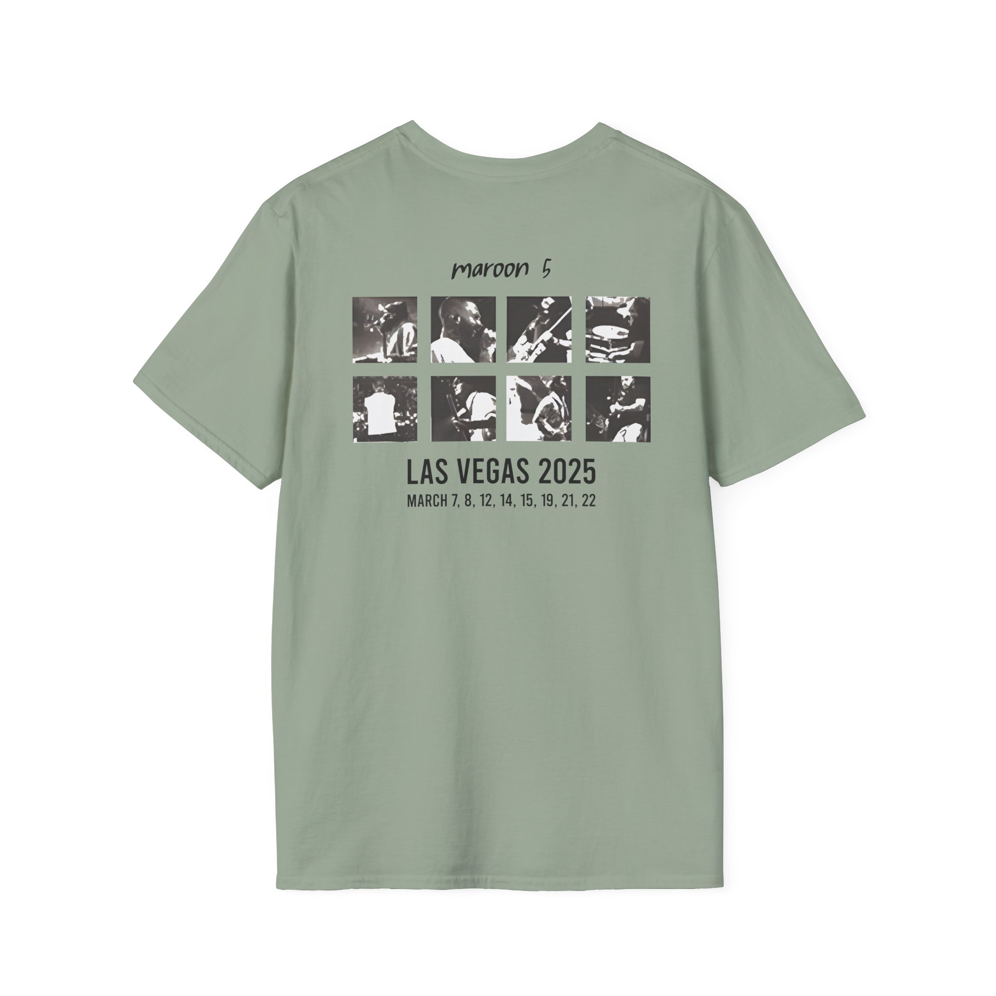 Adam Levine M5LV 2025 Grid Unisex Softstyle T-Shirt