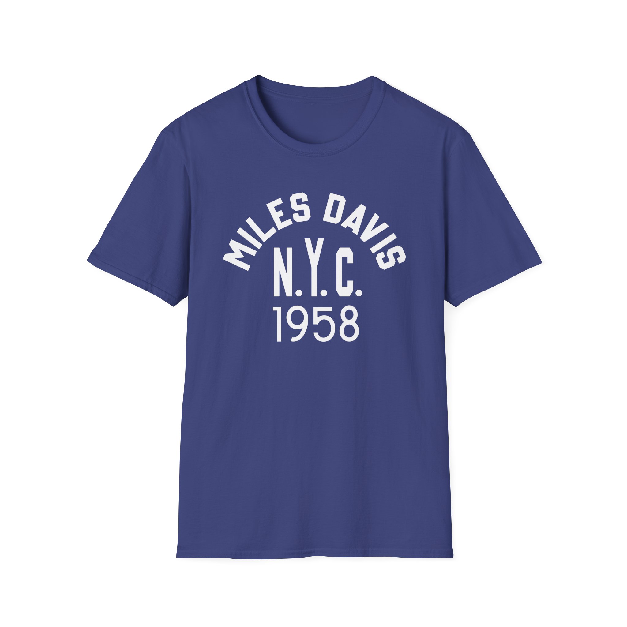 Miles Davis 1958 Unisex Softstyle T-Shirt