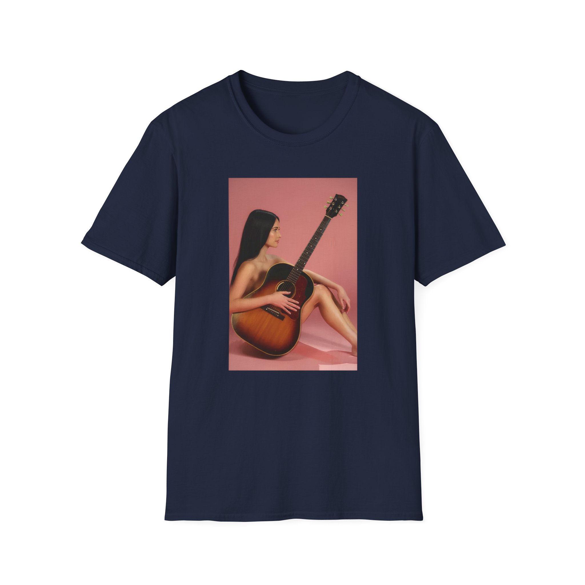 Kacey Musgraves Guitar Photo Unisex Softstyle T-Shirt