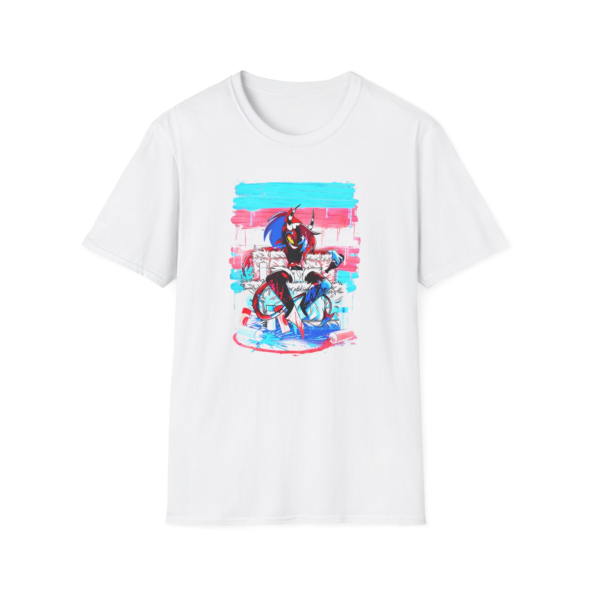 Helluva Boss Sallie May Micro Ribbed Unisex Softstyle T-Shirt