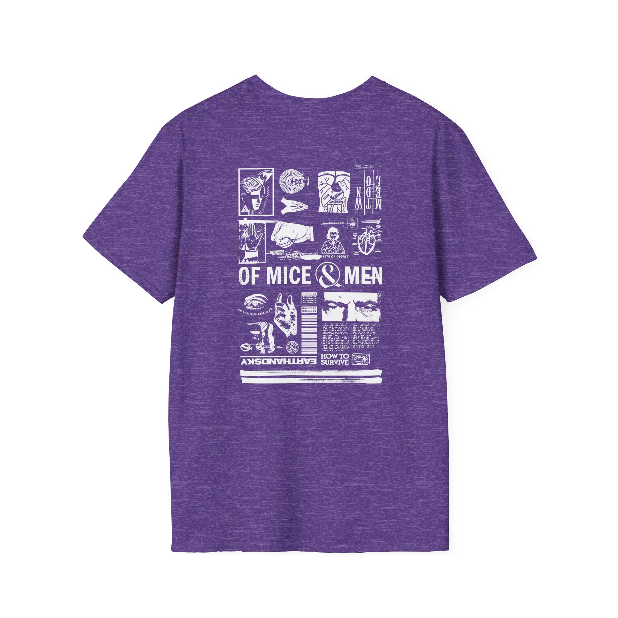 Of Mice and Men Earthandsky Unisex Softstyle T-Shirt