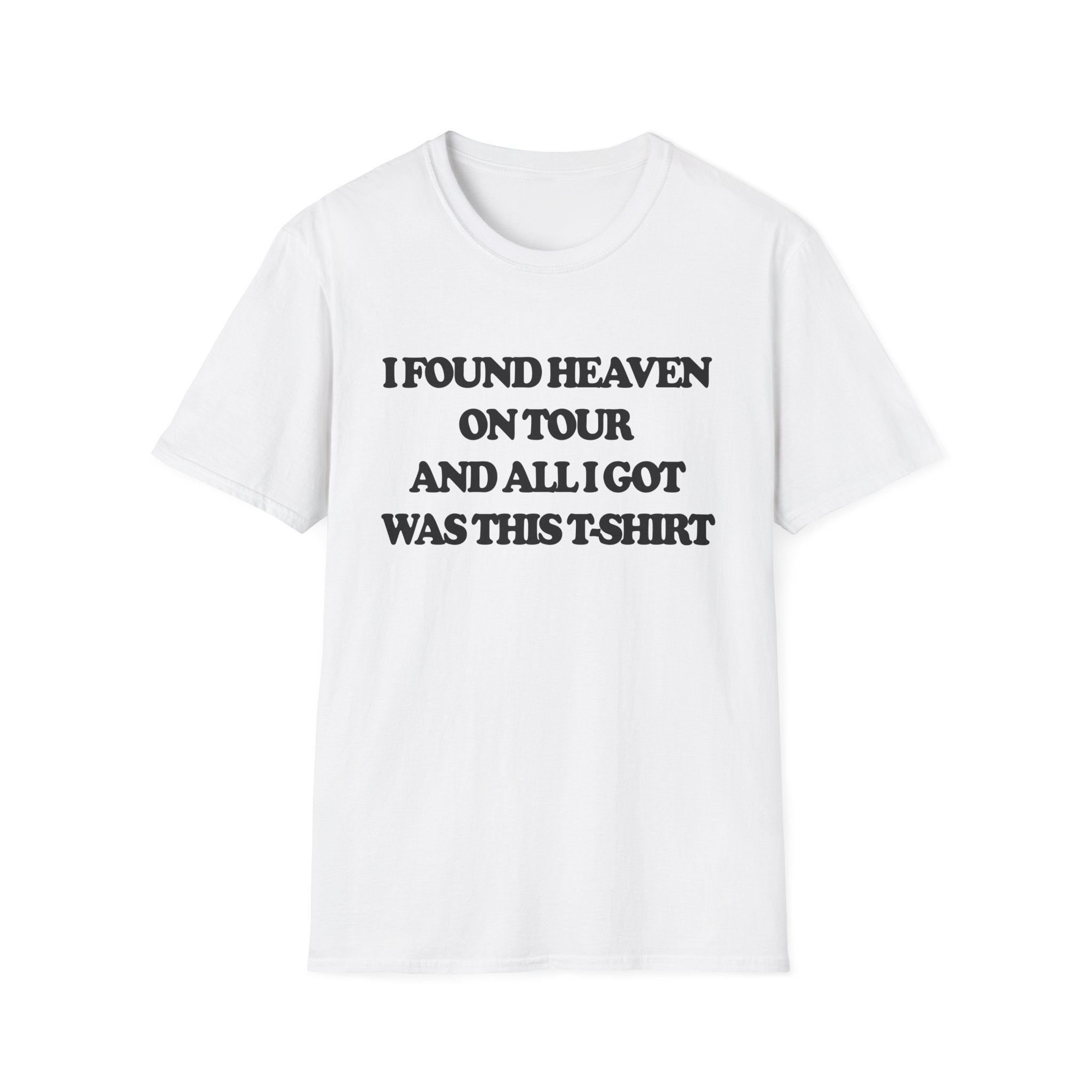CG I Found Heaven On Tour Unisex Softstyle T-Shirt