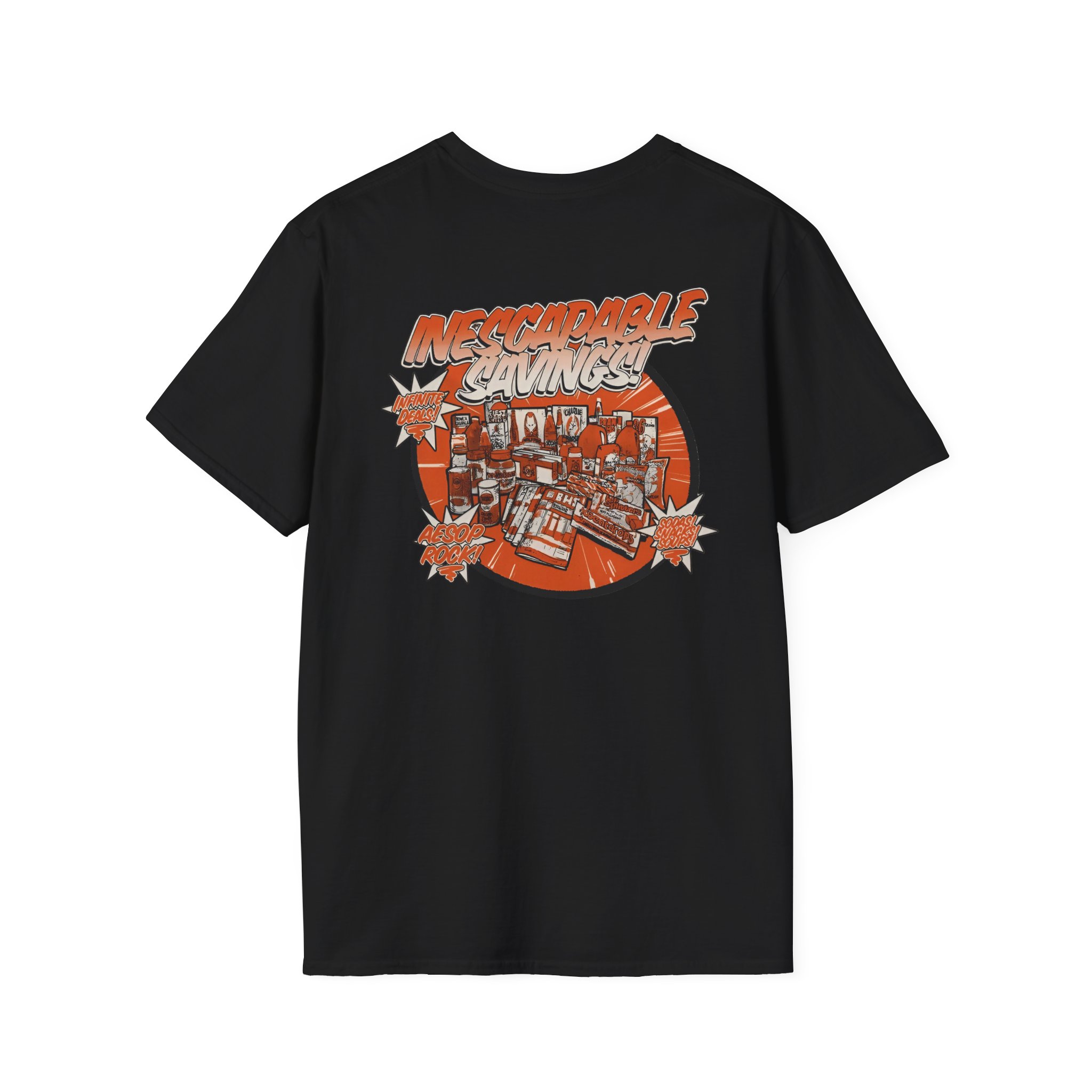 Aesop Rock Inescapable Savings Unisex Softstyle T-Shirt