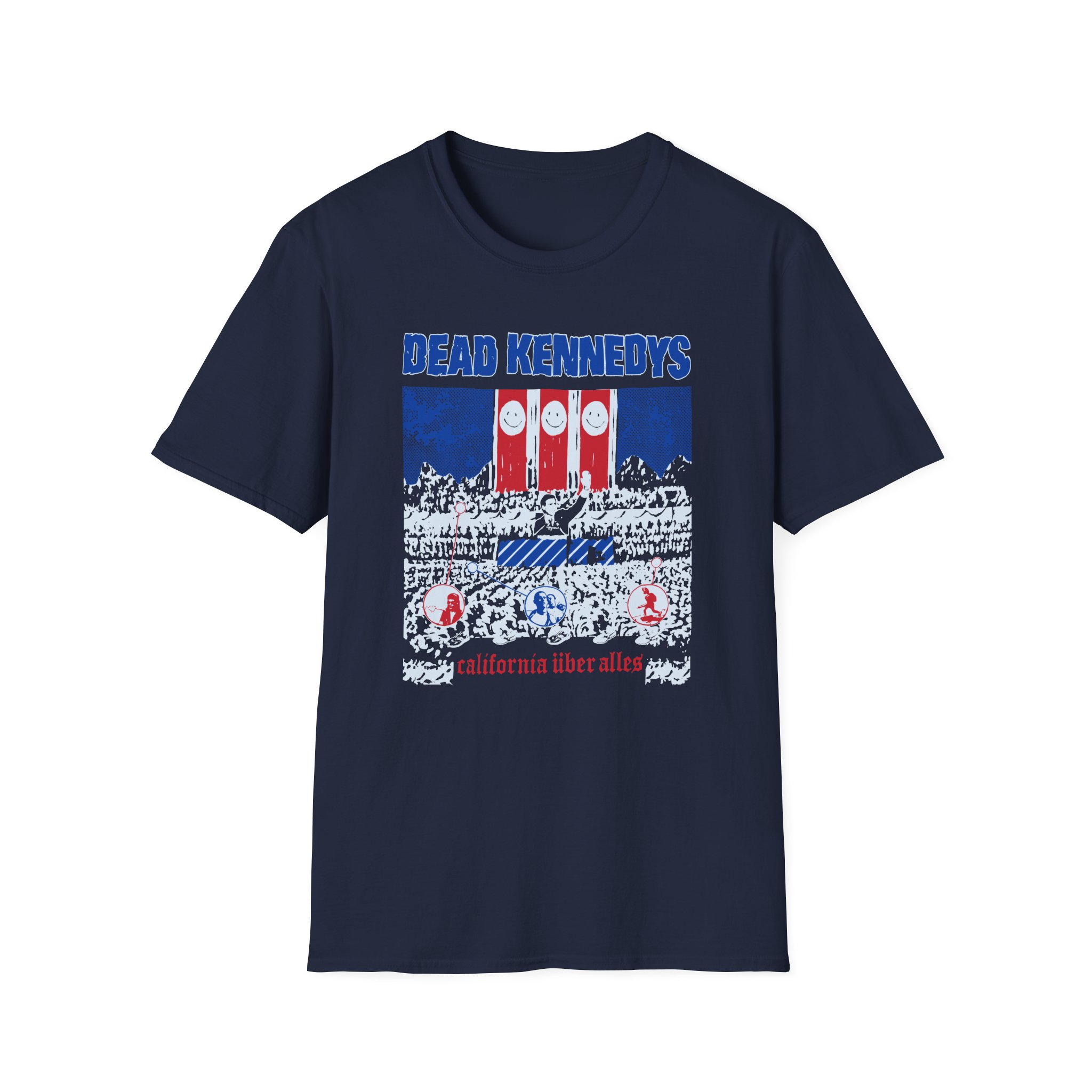 Dead Kennedys California Uber Alles Unisex Softstyle T-Shirt