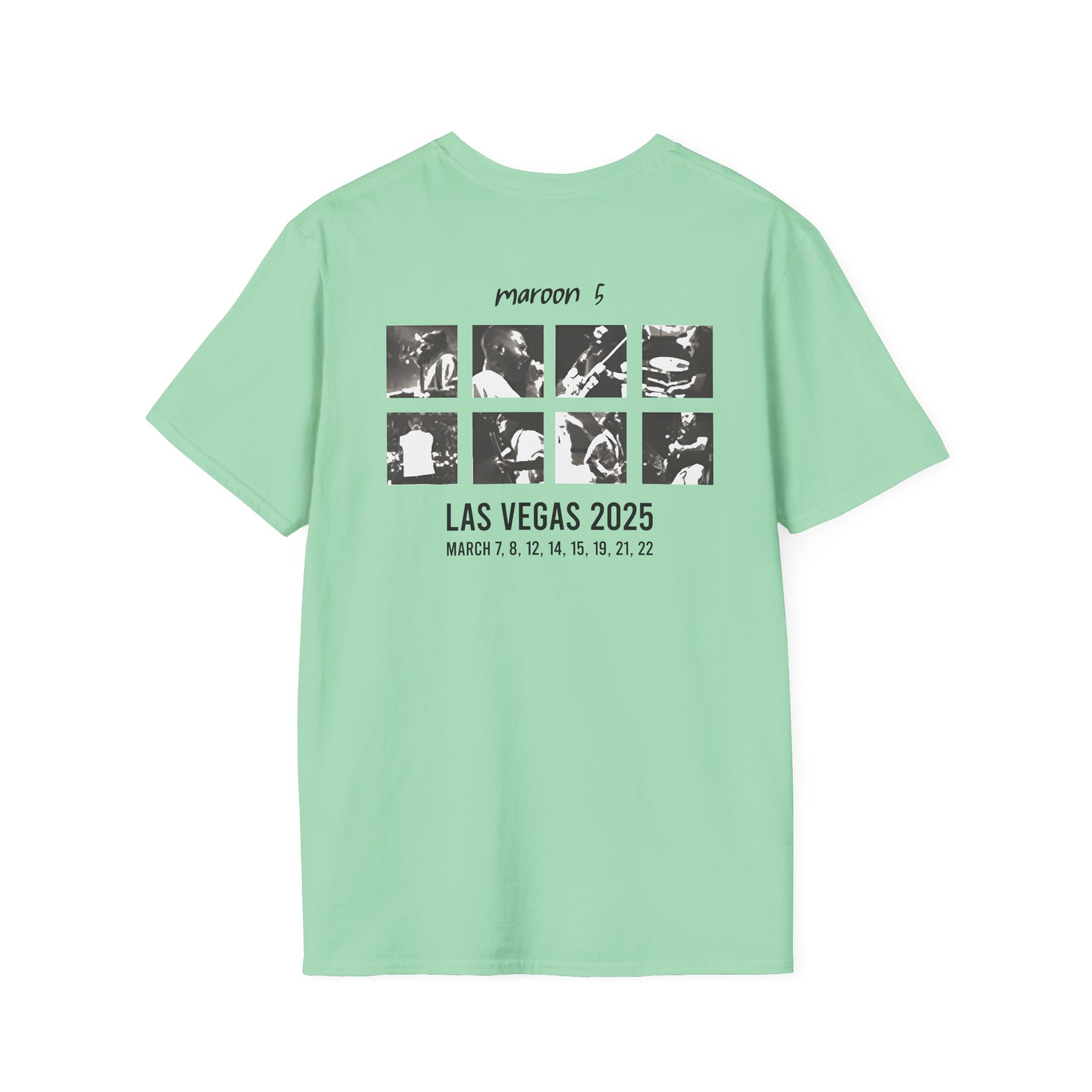 Adam Levine M5LV 2025 Grid Unisex Softstyle T-Shirt