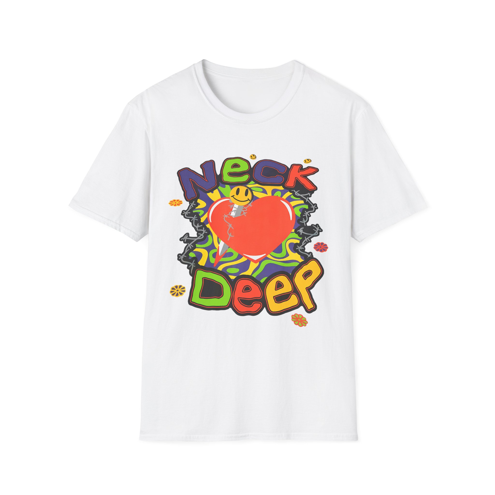 Neck Deep Love Unisex Softstyle T-Shirt