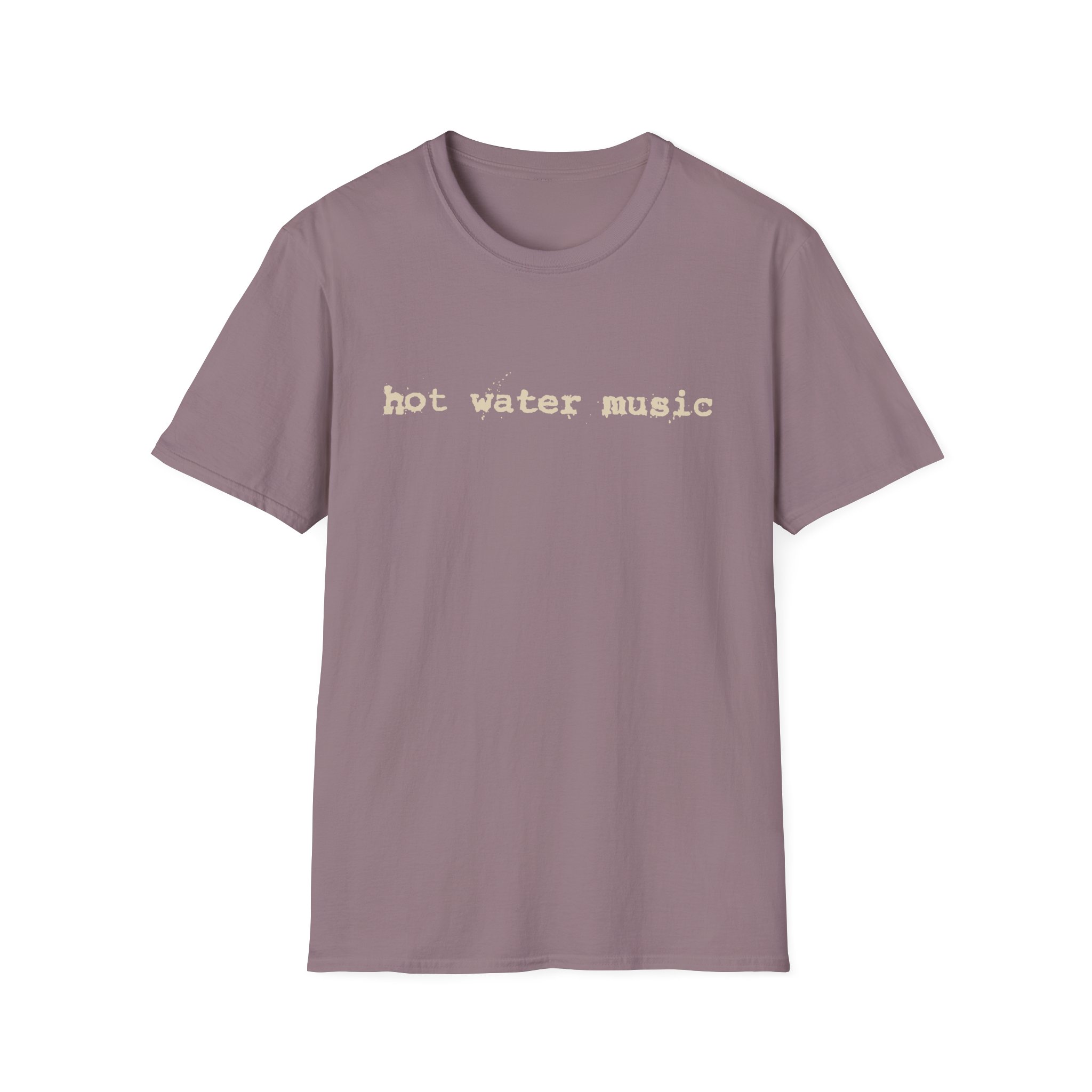 Hot Water Music Logo Unisex Softstyle T-Shirt