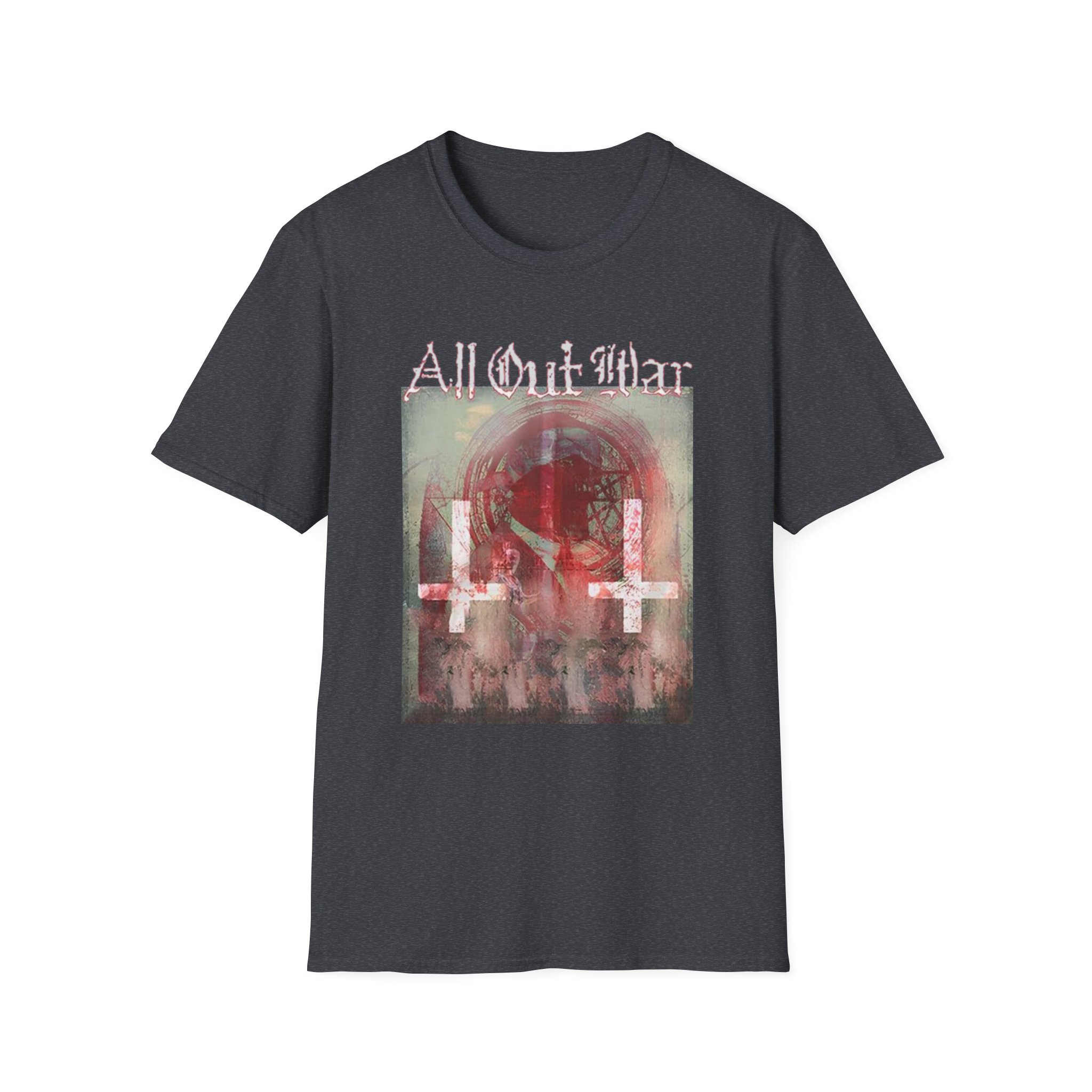 All Out War Caustic Abomination Unisex Softstyle T-Shirt