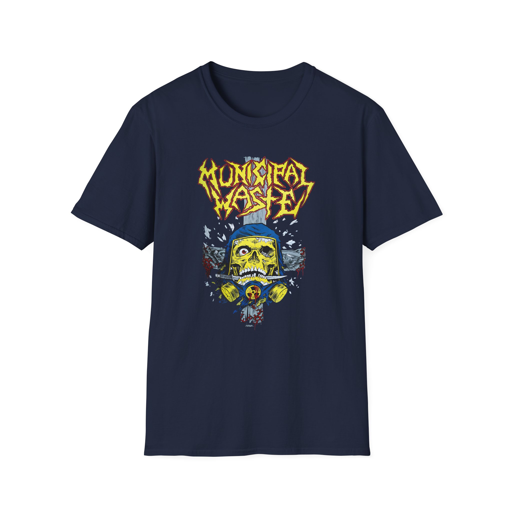 Municipal Waste Schaller Unisex Softstyle T-Shirt