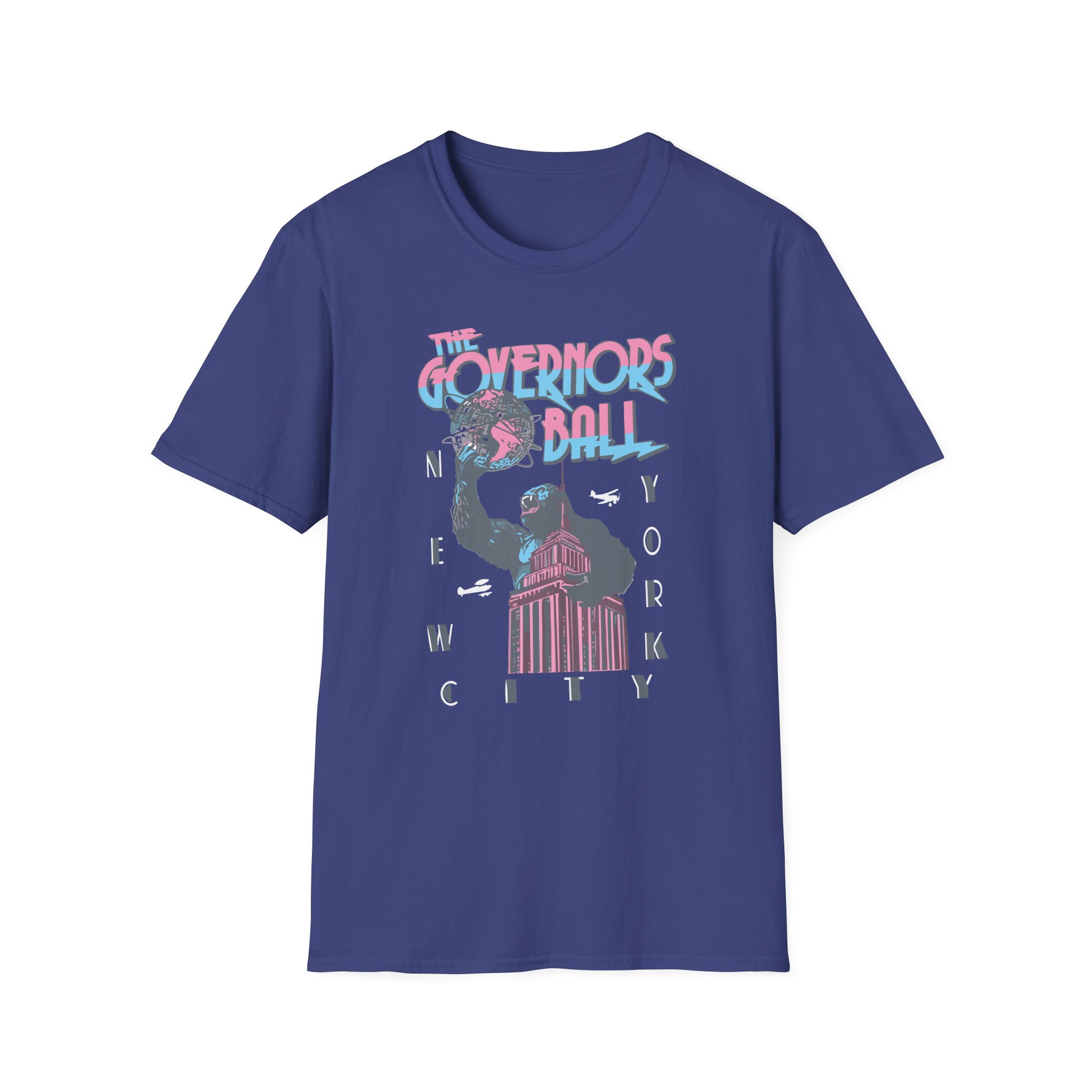 Gov Ball King Kong Unisex Softstyle T-Shirt