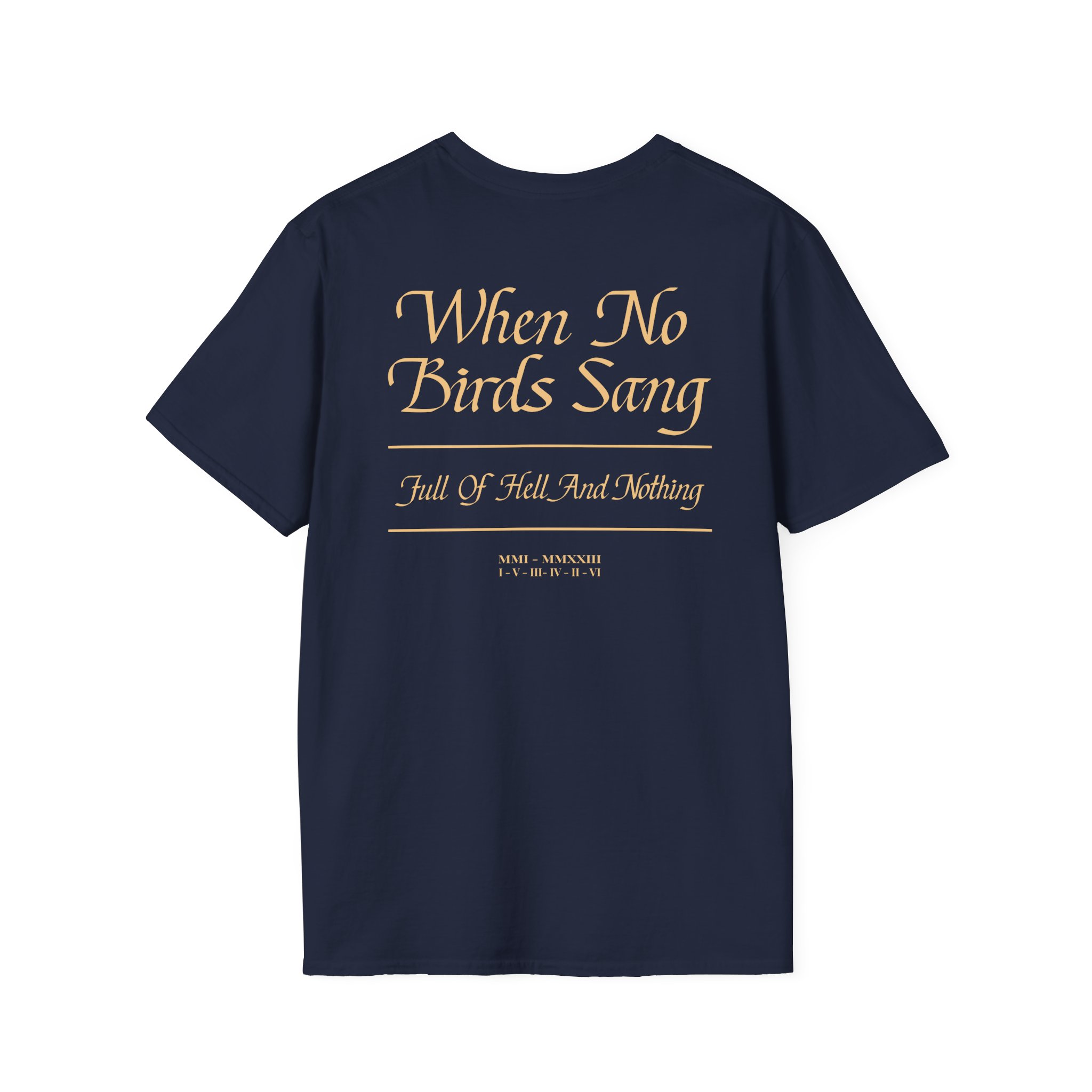 Full of Hell and Nothing Bird Unisex Softstyle T-Shirt