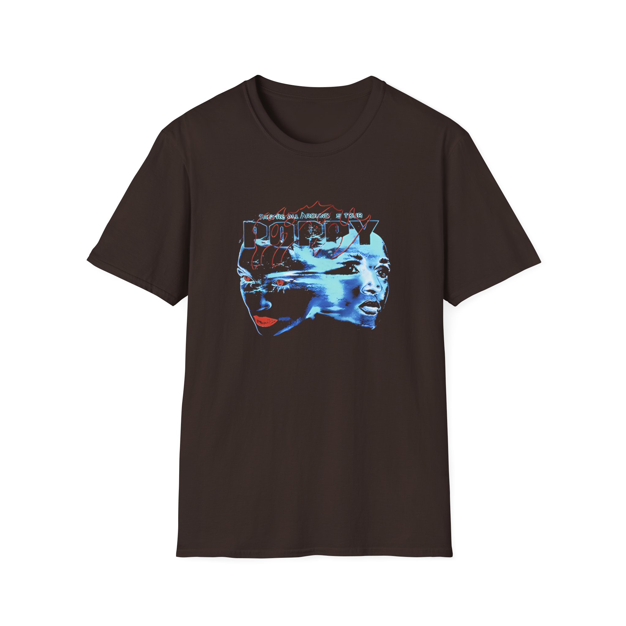 Poppy They Are All Around Us Tour Unisex Softstyle T-Shirt