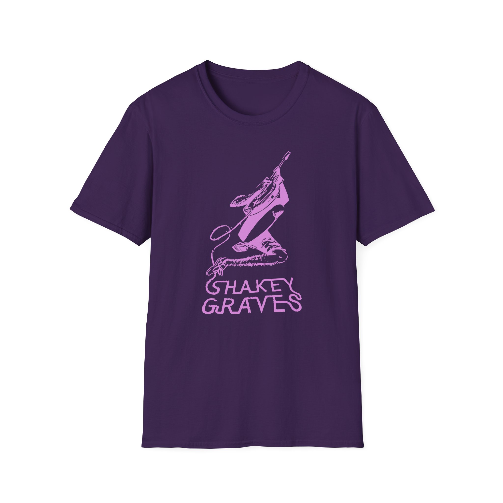 Shakey Graves Triple Skull Unisex Softstyle T-Shirt