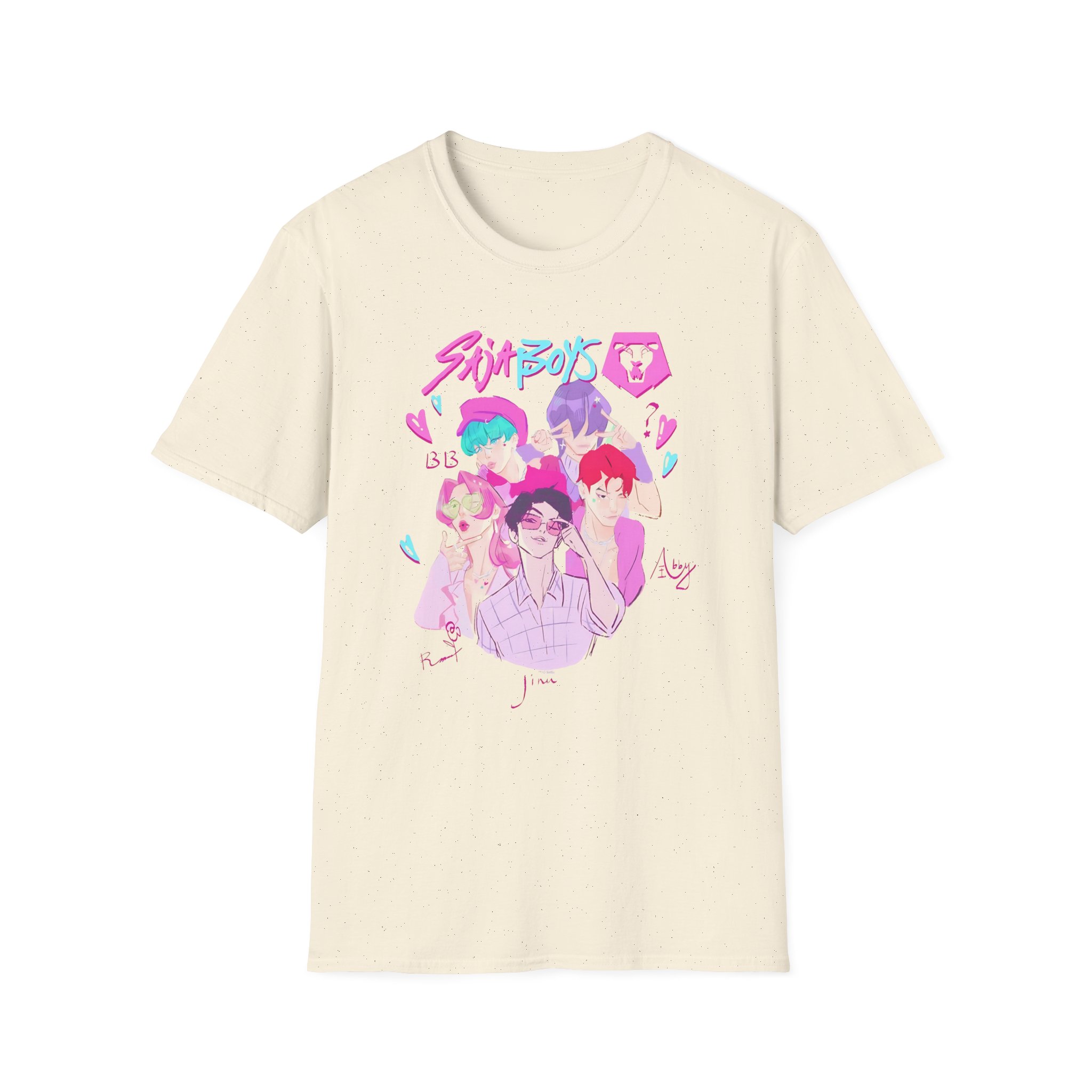 Kpop Demon Hunters Saja Boys Unisex Softstyle T-Shirt