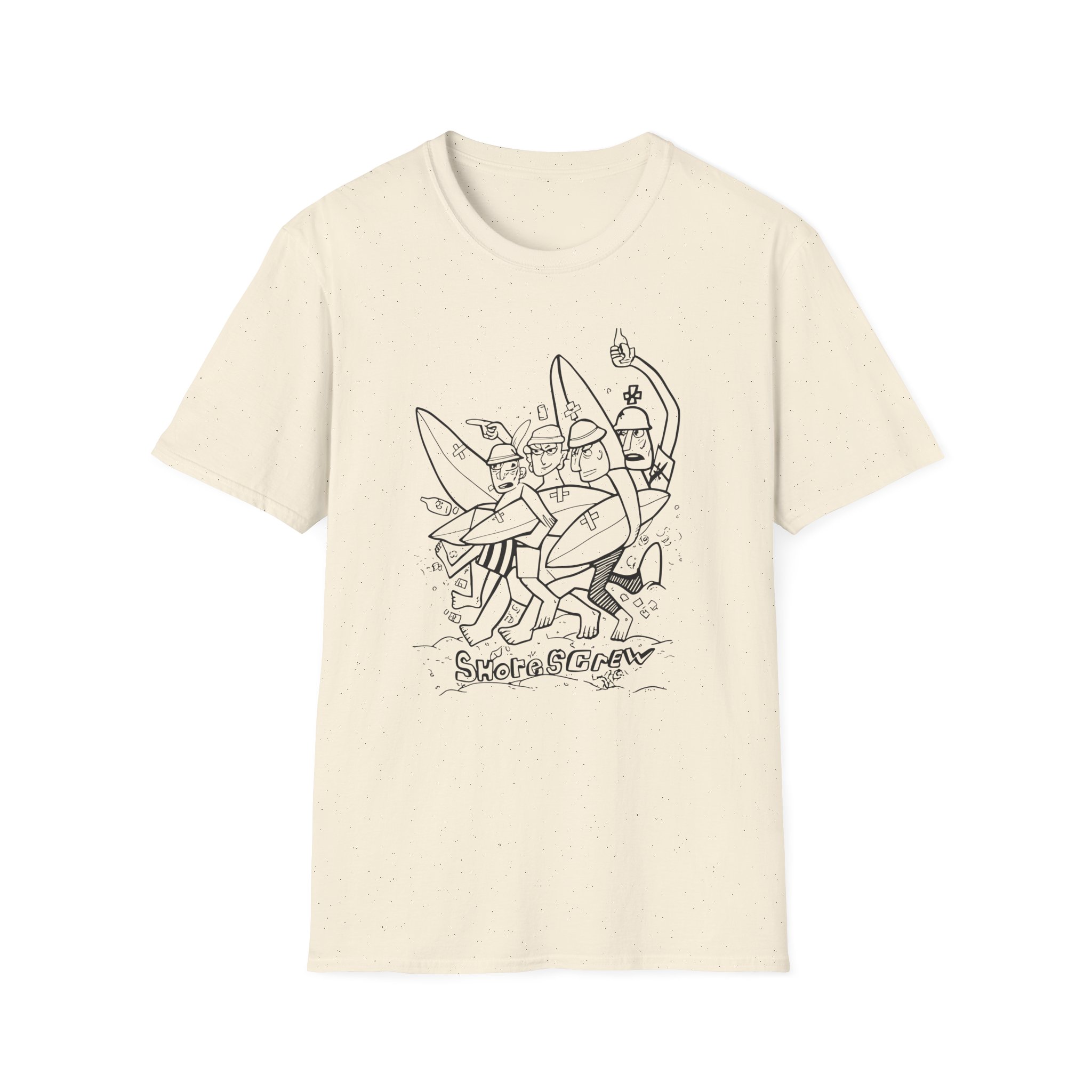 Surf Gang Unisex Softstyle T-Shirt,
