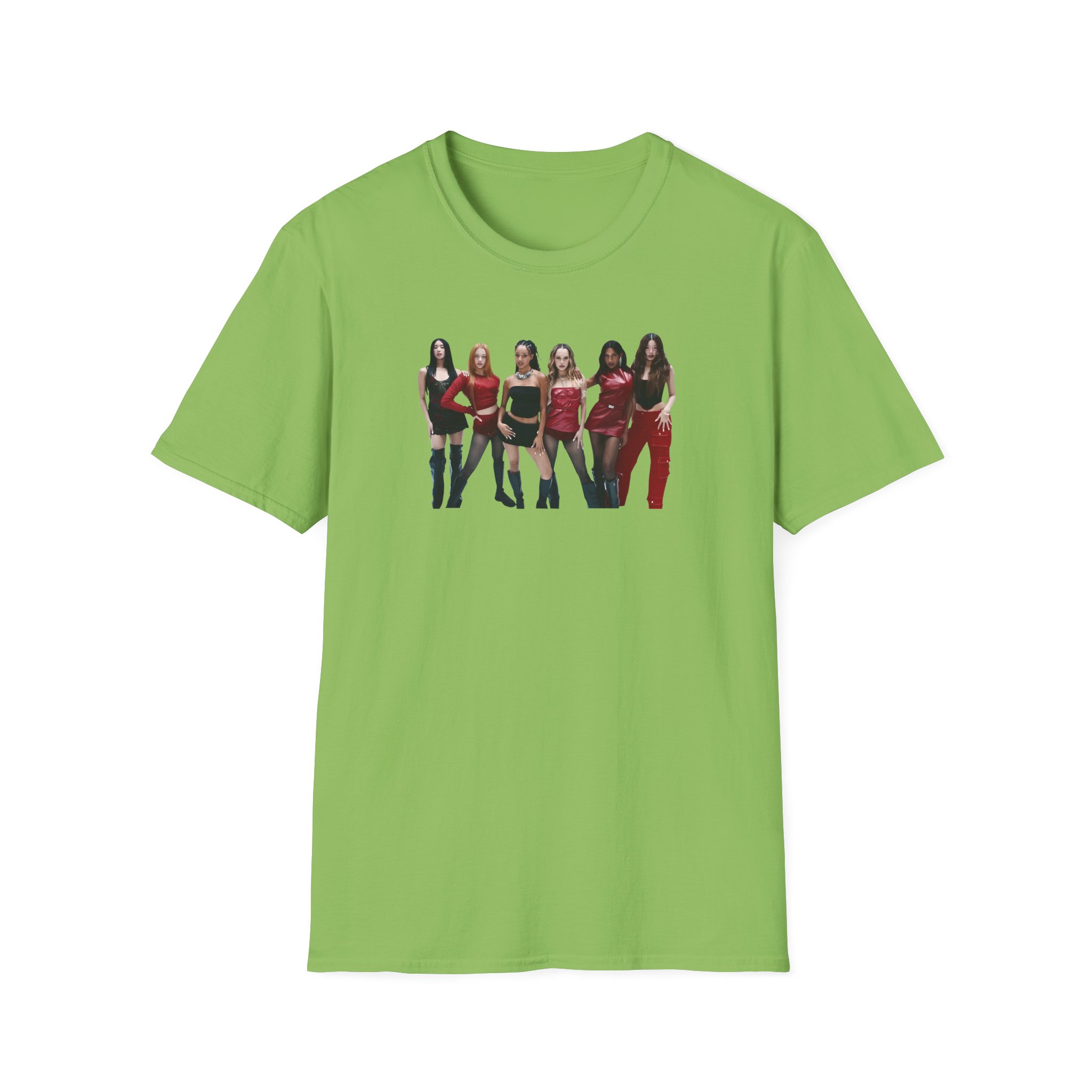 Katseye Red Photo Unisex Softstyle T-Shirt
