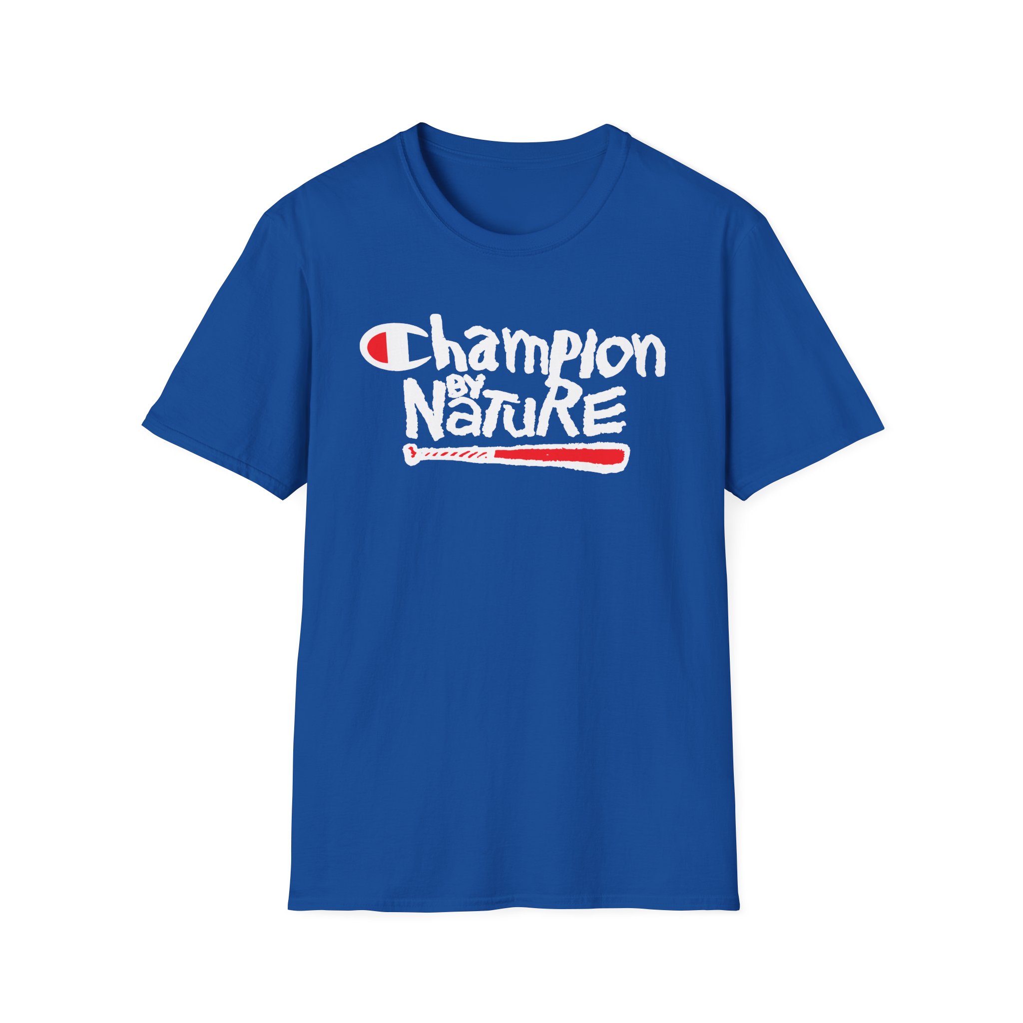 Naughty by Nature Champion by Nature Unisex Softstyle T-Shirt