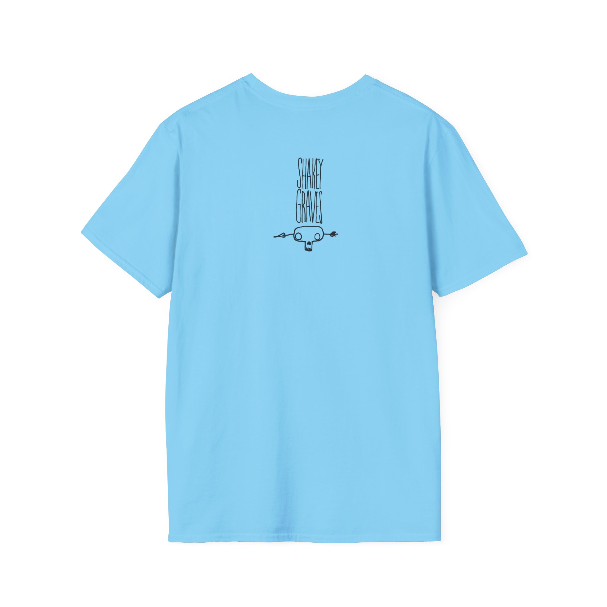 Shakey Graves SKULL Unisex Softstyle T-Shirt