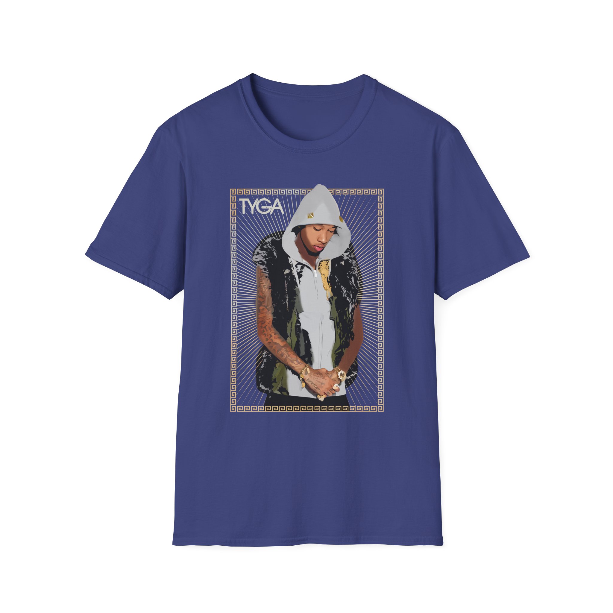Tyga Gold Jr Vest Unisex Softstyle T-Shirt,